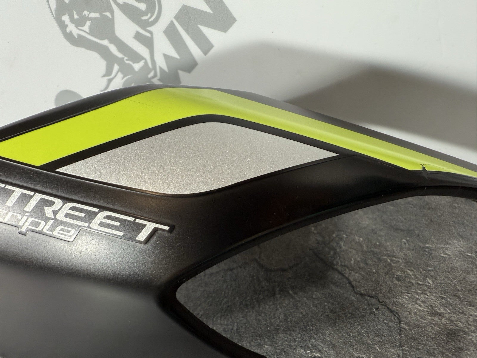 Triumph Street Triple 765 RS 2021 Rear Left Side Fairing 21650 Miles 2020-2022