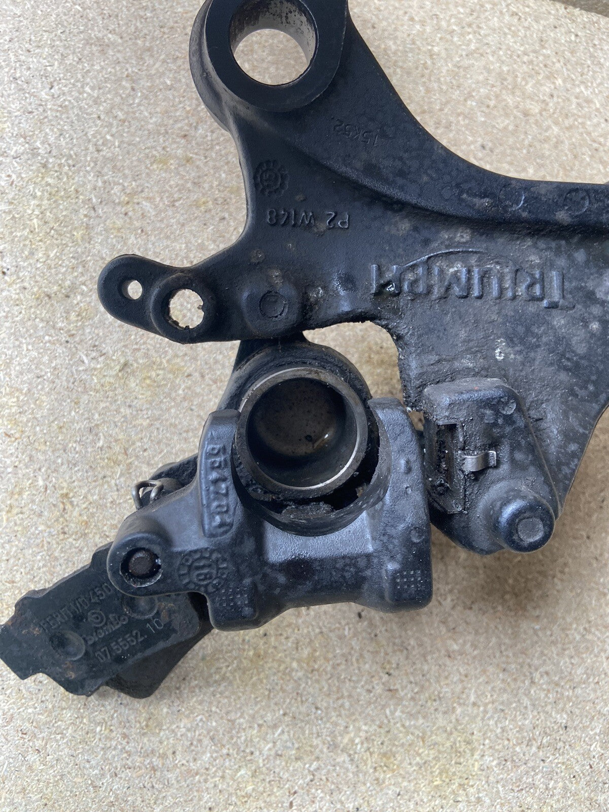 Triumph Street Triple 765 RS 2017-2019 BREMBO Rear Brake Caliper 765RS 2017 OEM