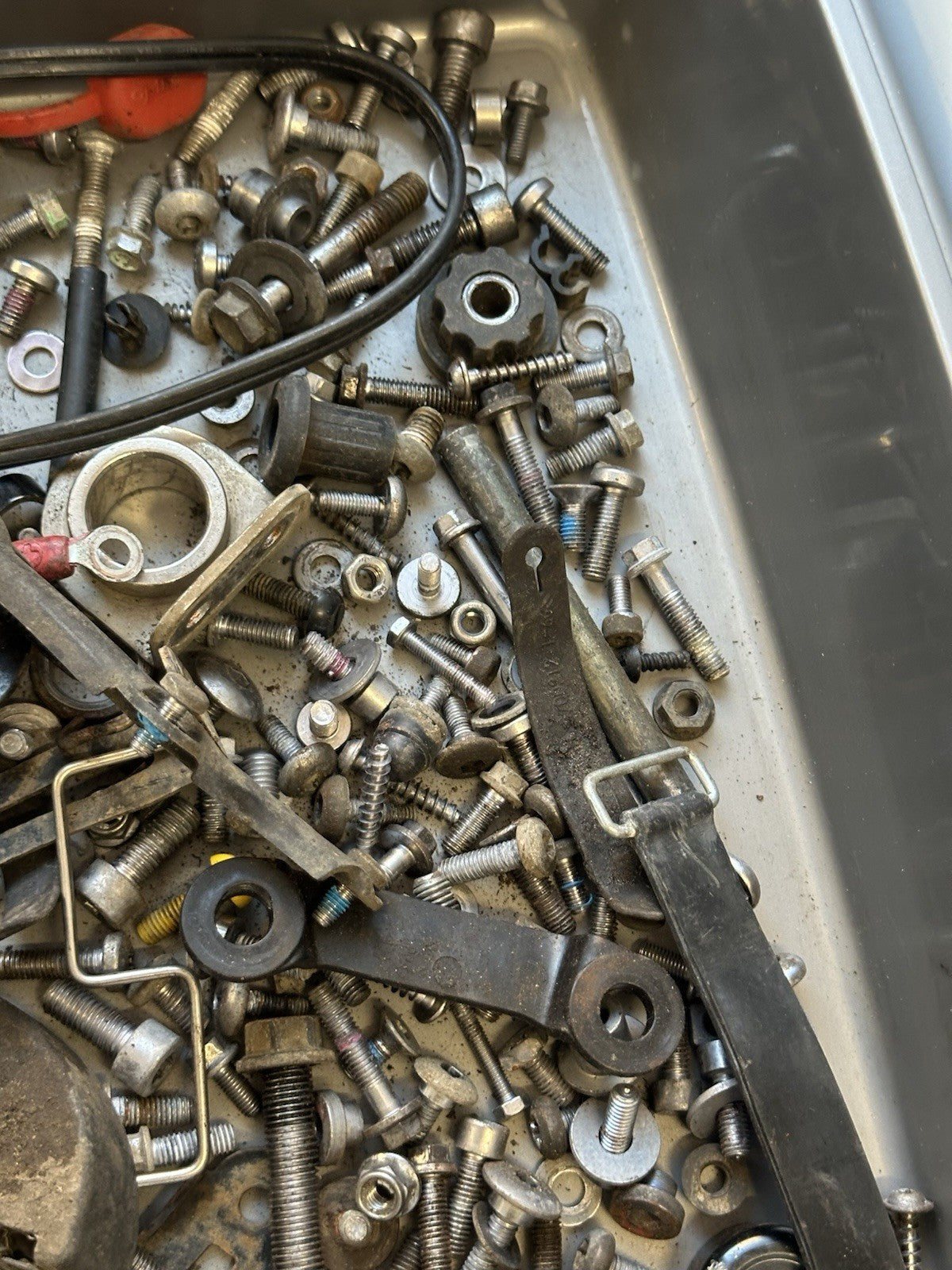 Triumph Street Triple 765R Bolts Various Job Lot Mixed Nuts Bolts Brackets 2017