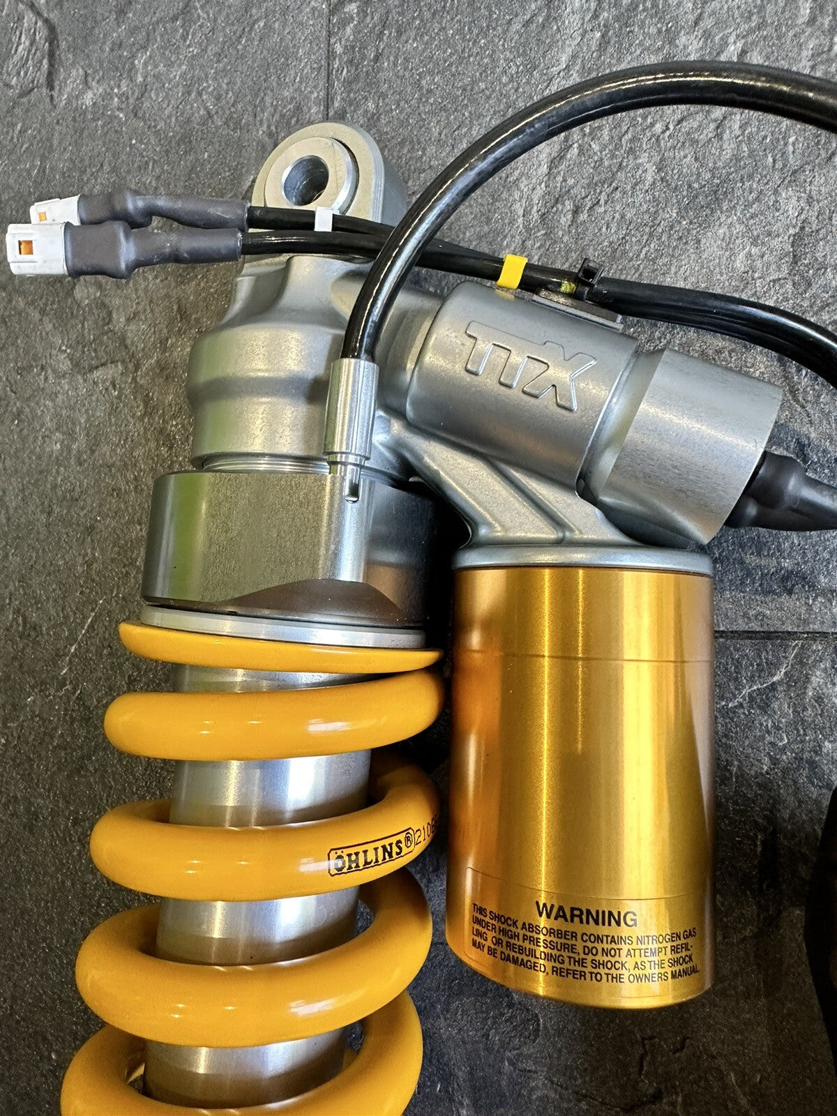 Ducati Multistrada V4 Pikes Peak 2022 OHLINS TTX EC Rear Shock Absorber 2023 OEM