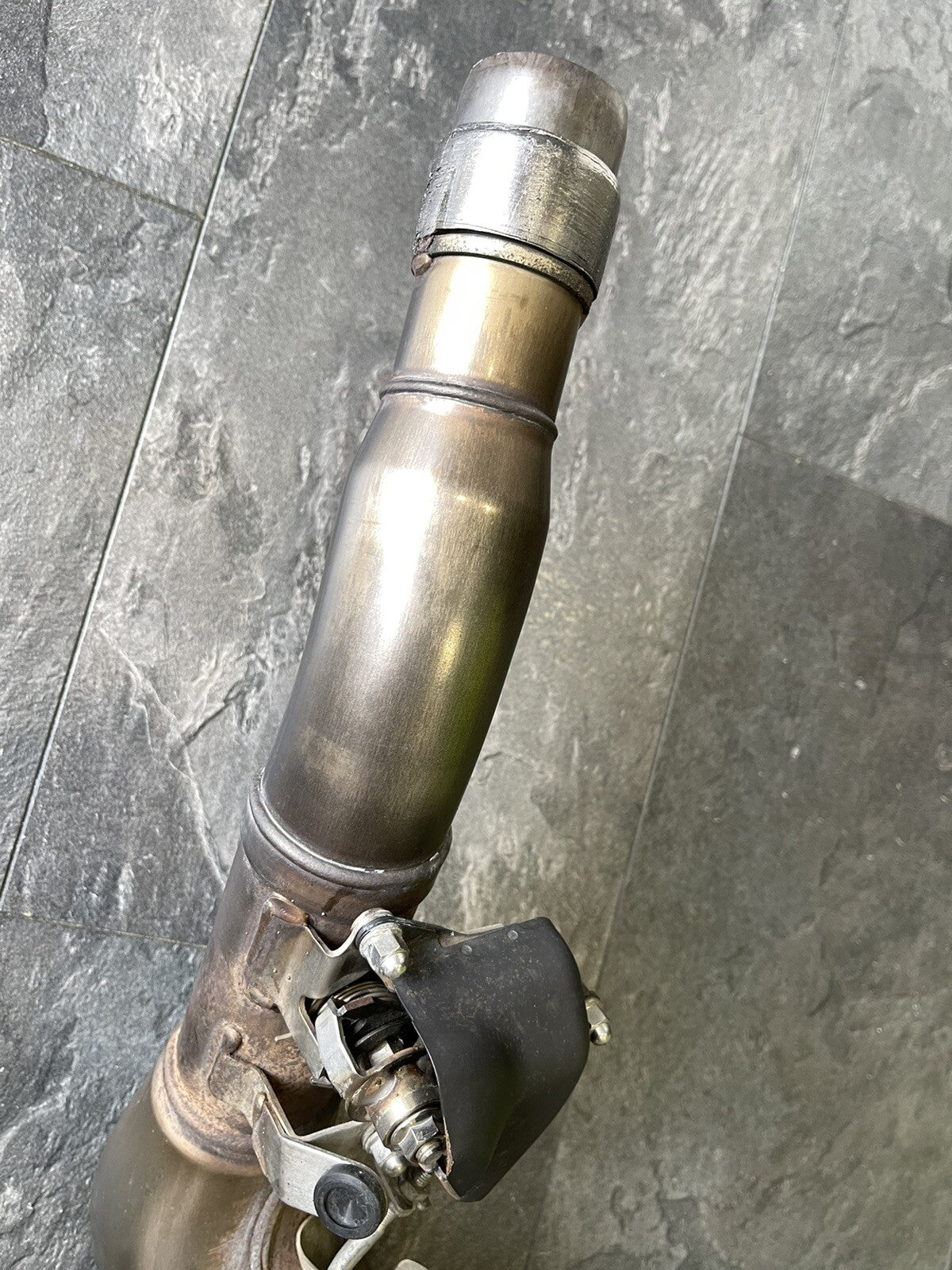 Suzuki GSXR 1000 2017 Downpipes Exhaust Cat 2018 AL7 2017-22 Only 5129 Miles