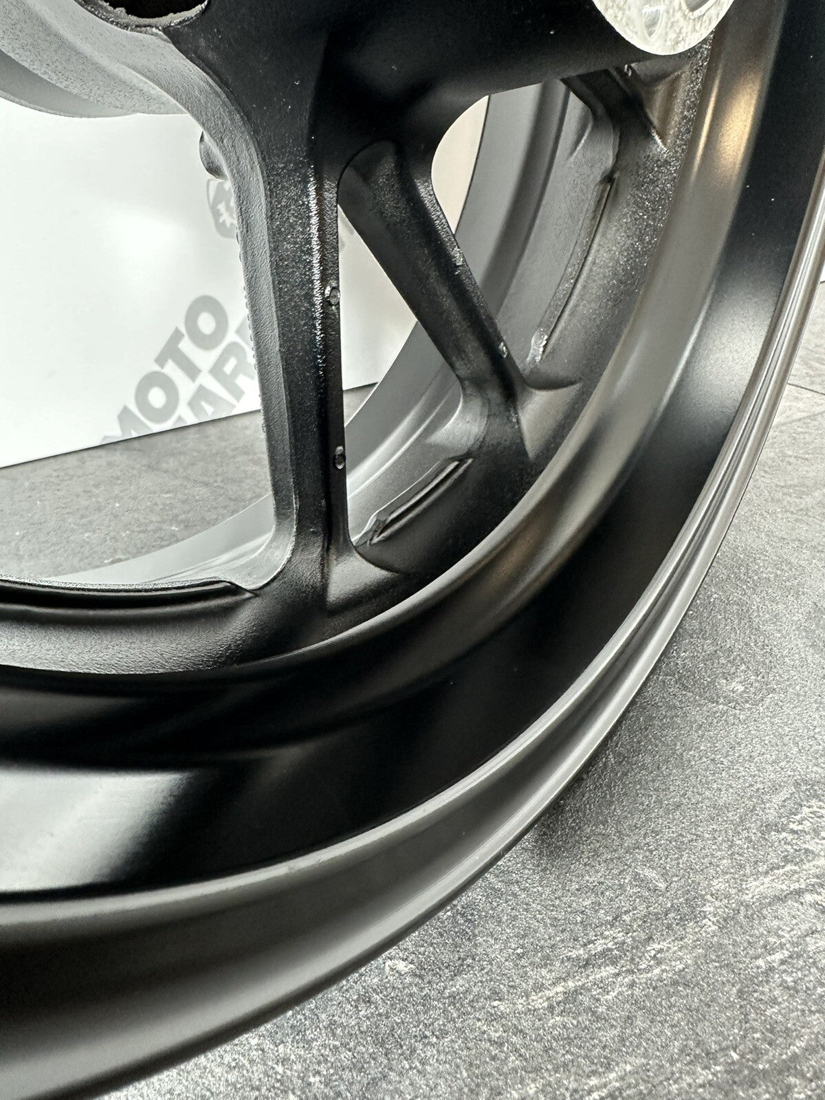 Yamaha R7 690 2024 Rear Wheel Rim Black Only 1784 Miles 2022 2023 OEM MT07