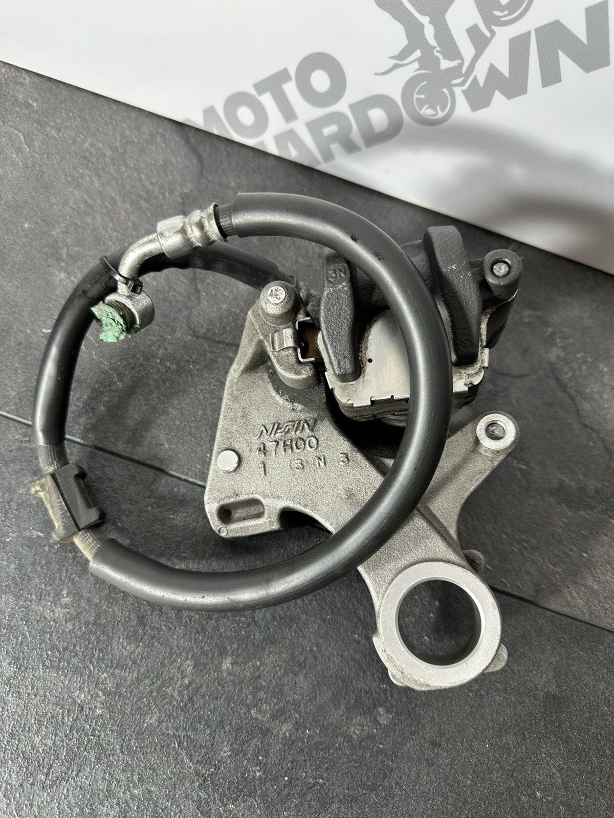 Suzuki GSXR 1000 2014 NISSIN Rear Brake Caliper & Hose 22774 Miles 2009-2016
