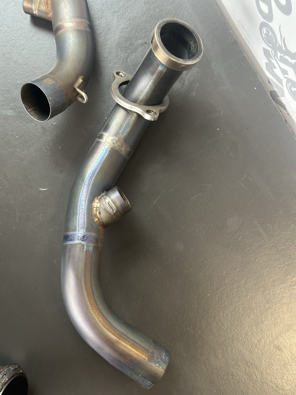 Motorcycle Exhaust Front Header Pipe Slip On Modified For ADV Duke 790