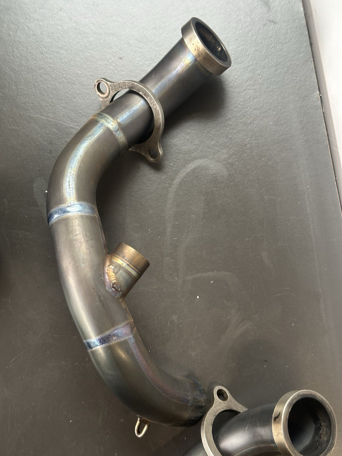 Motorcycle Exhaust Front Header Pipe Slip On Modified For ADV Duke 790