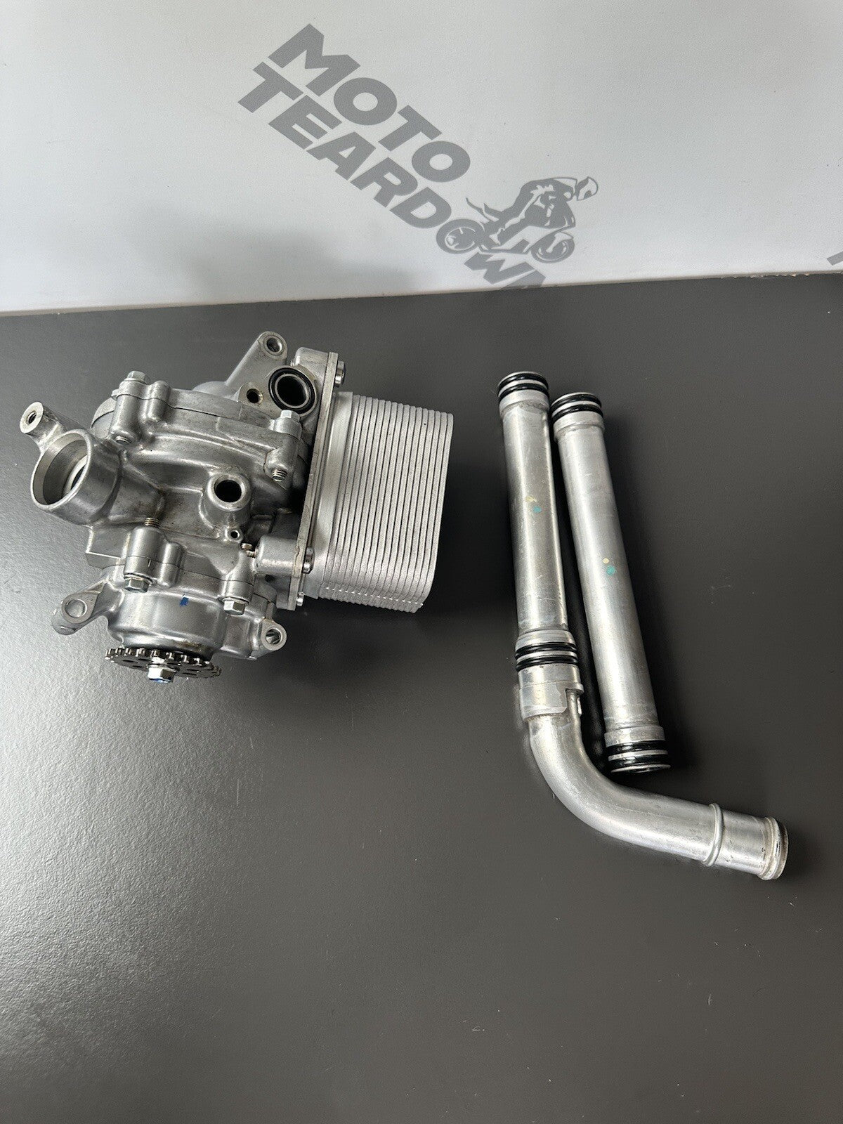 Triumph Speed Triple 1200 RR 2022 water pump oil pump oil cooler 2021 to 2023