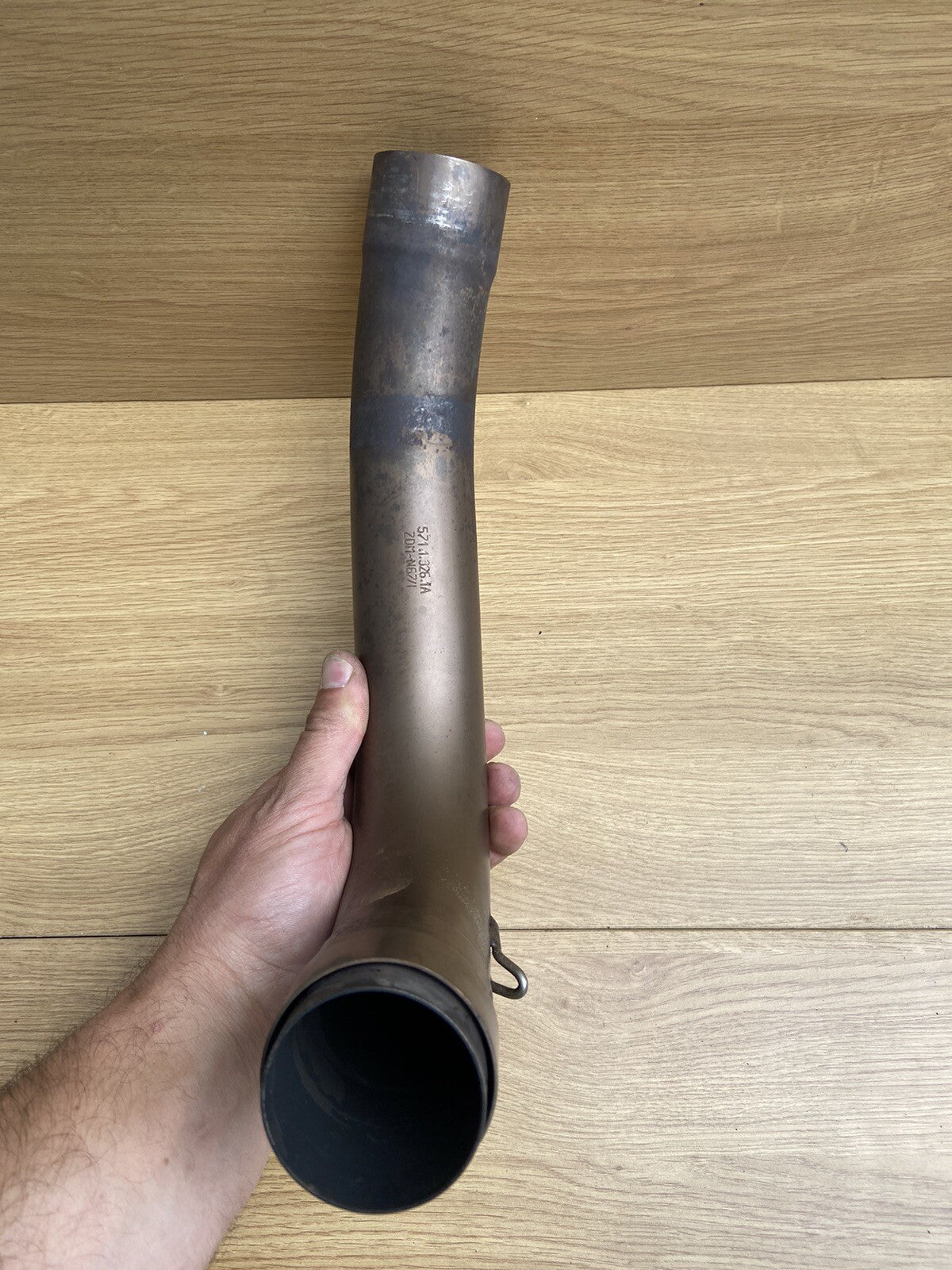 Ducati Monster 1200 Rear Mid Exhaust Section 57113261A M1200 Exhaust Part OEM