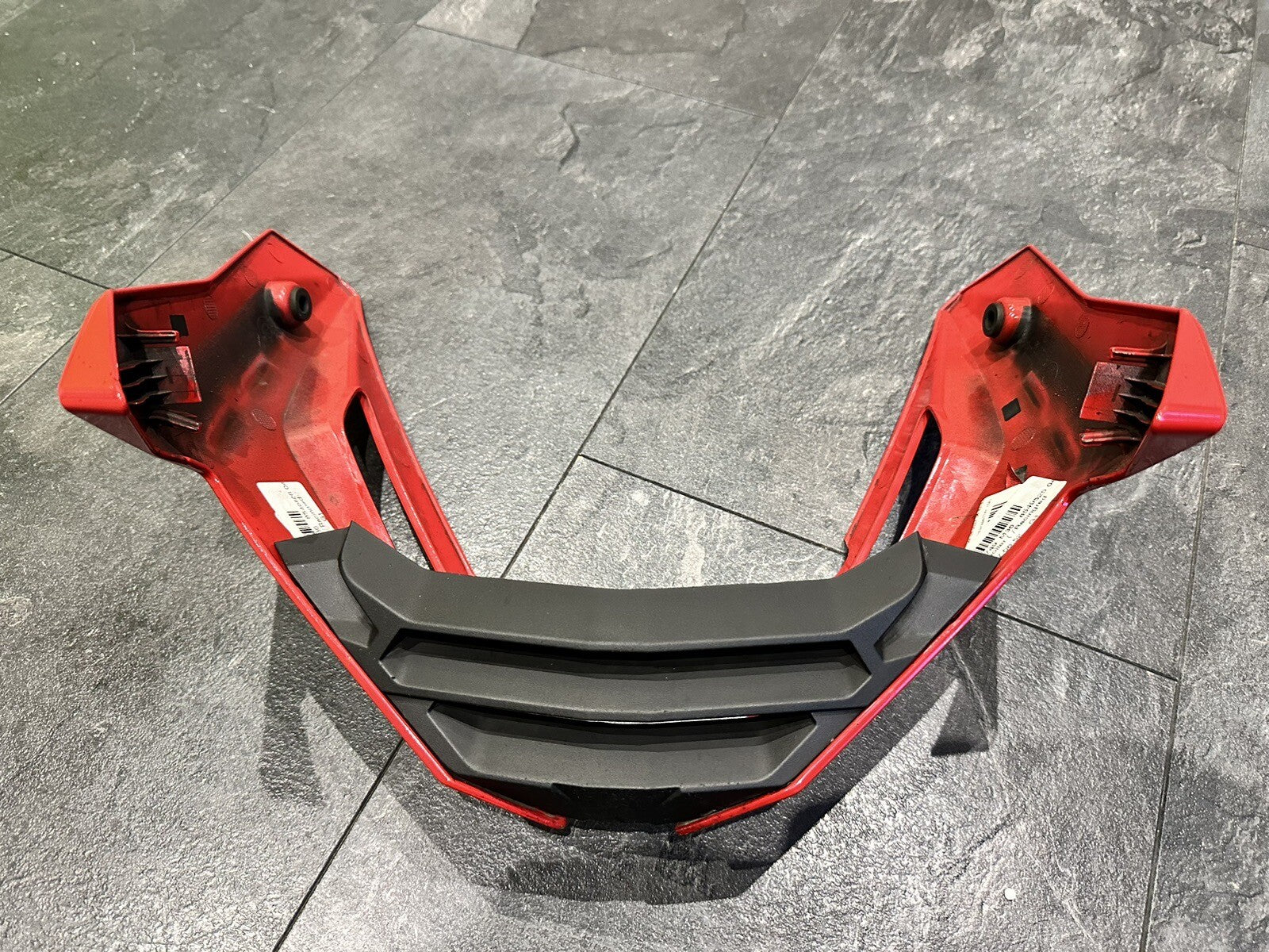 BMW S1000R 2017 Belly Pan Engine Spoiler Red 2018-2021 3534 Miles OEM