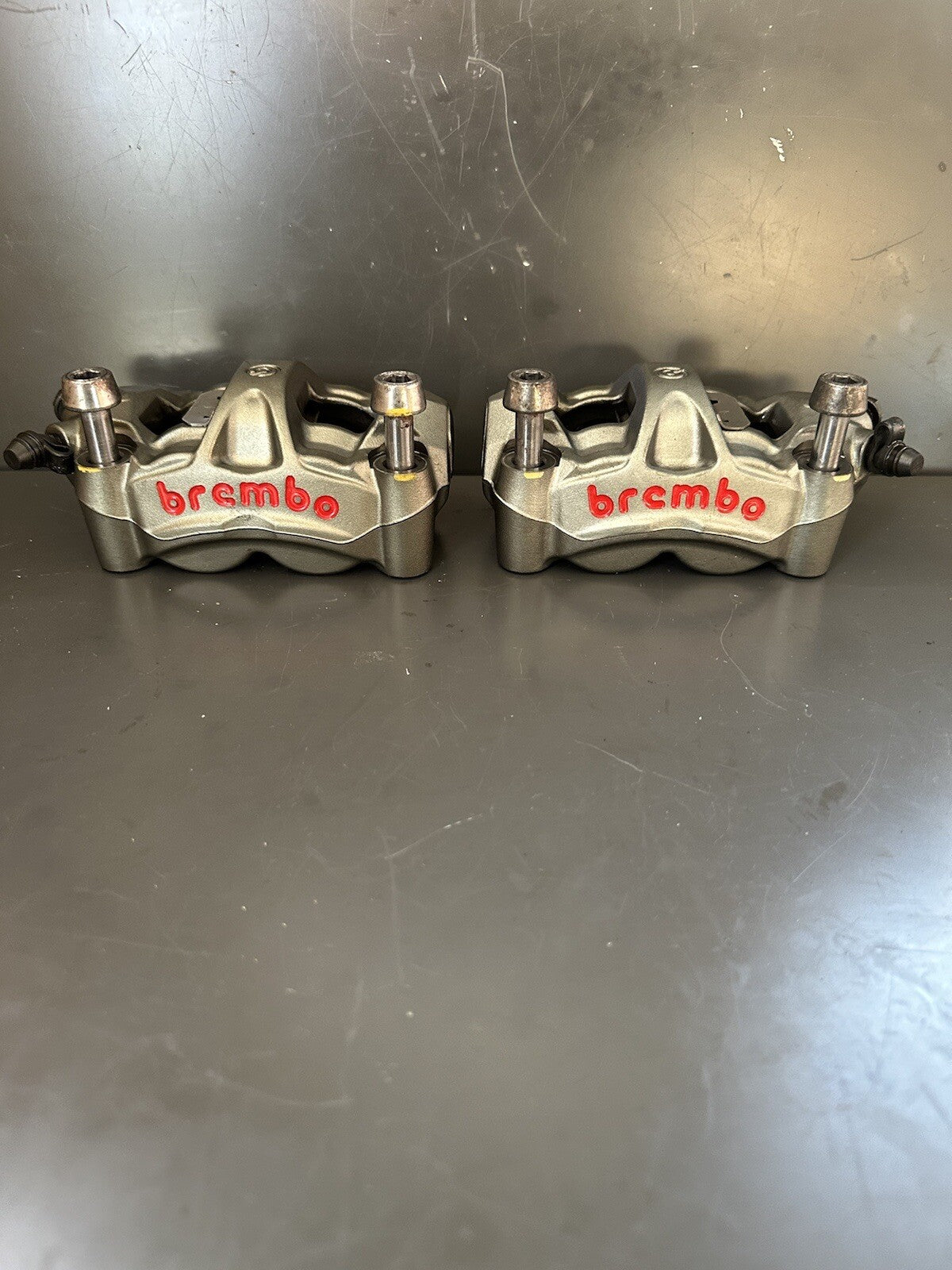 Triumph Street Triple 765 RS BREMBO FRONT BRAKE CALIPERS Brembo M50 100mm Brakes