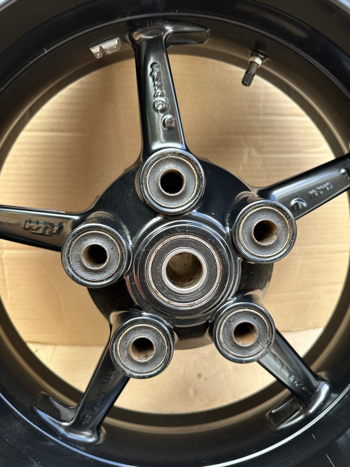 KTM RC 8 RC8 1190 2008 - 2011 Rear Wheel Rim 17 x 6.0 Brembo Black KTM RC8 Rear