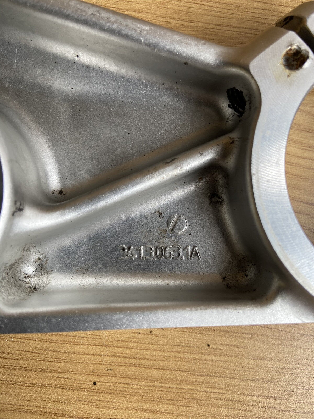 Ducati 1098 Top Yoke Triple Clamp Top Clamp 34130631A 1098 Fork Top Clamp OEM