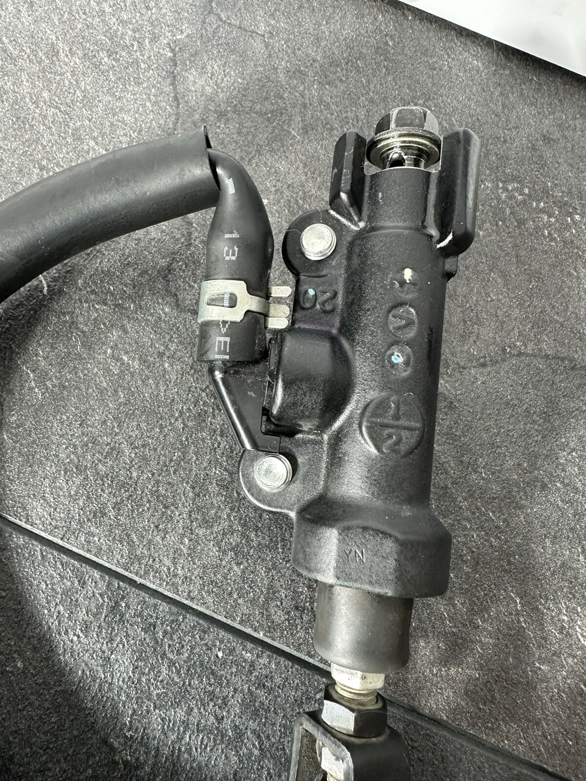 Yamaha R7 690 2024 BREMBO Rear Brake Mastercylinder 1784 Miles 2022 2023 OEM