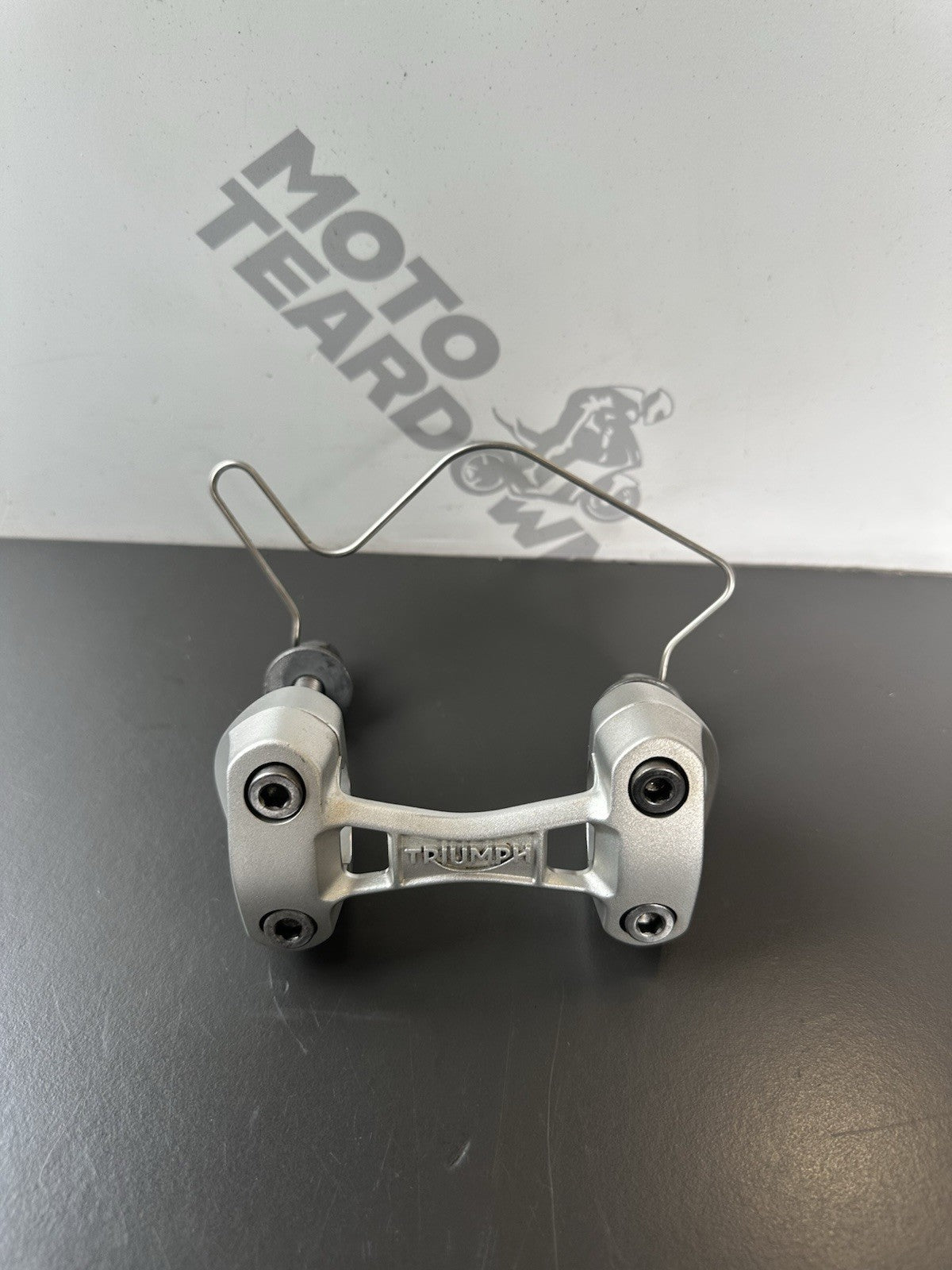 Triumph Street Triple 765R 765S 765RS Handlebar Risers Clamps 2017-2019 OEM