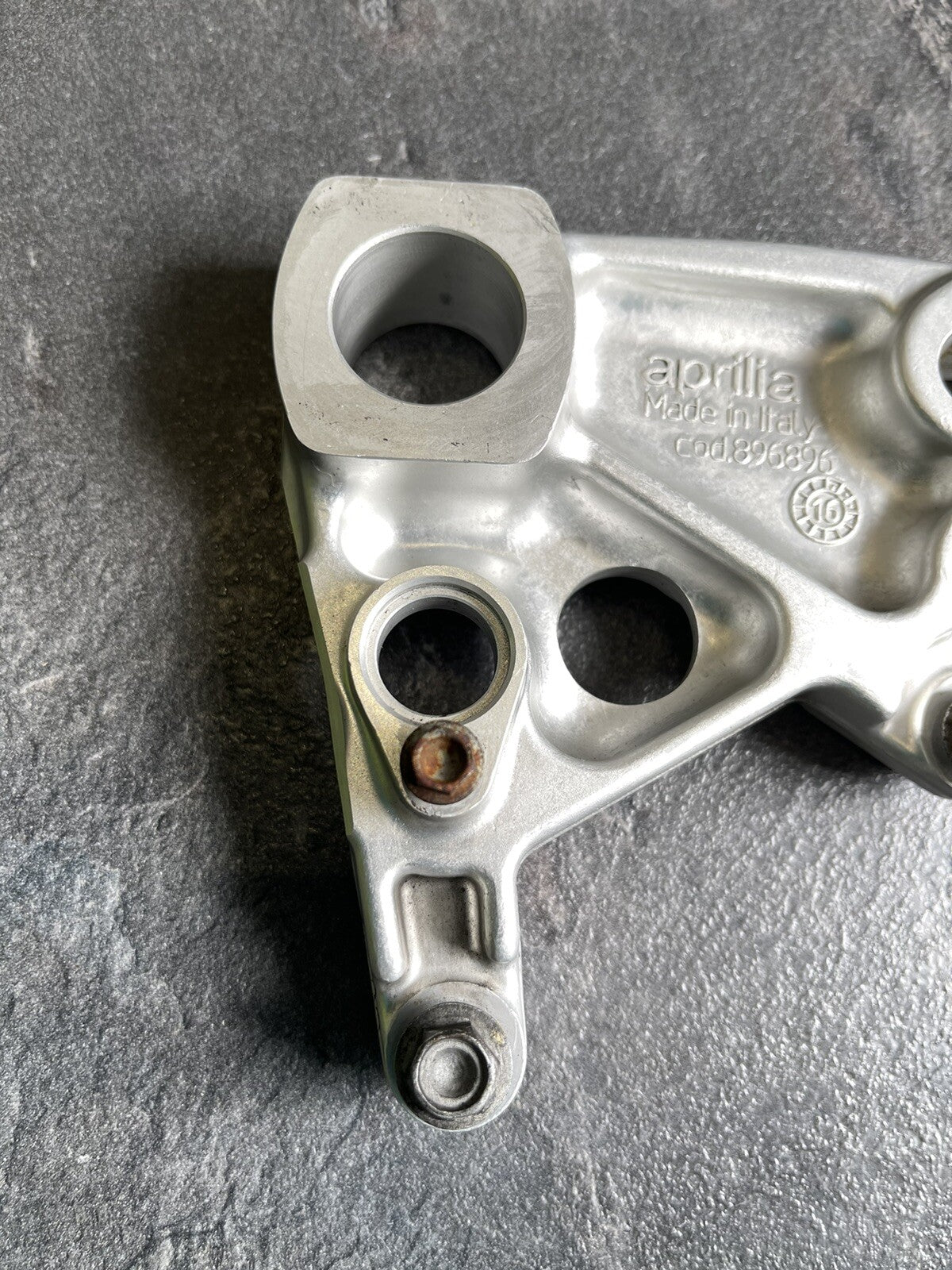Aprilia Tuono V4 1100 Factory 2017 Rear Caliper Hanger Bracket 9262 Miles RSV4