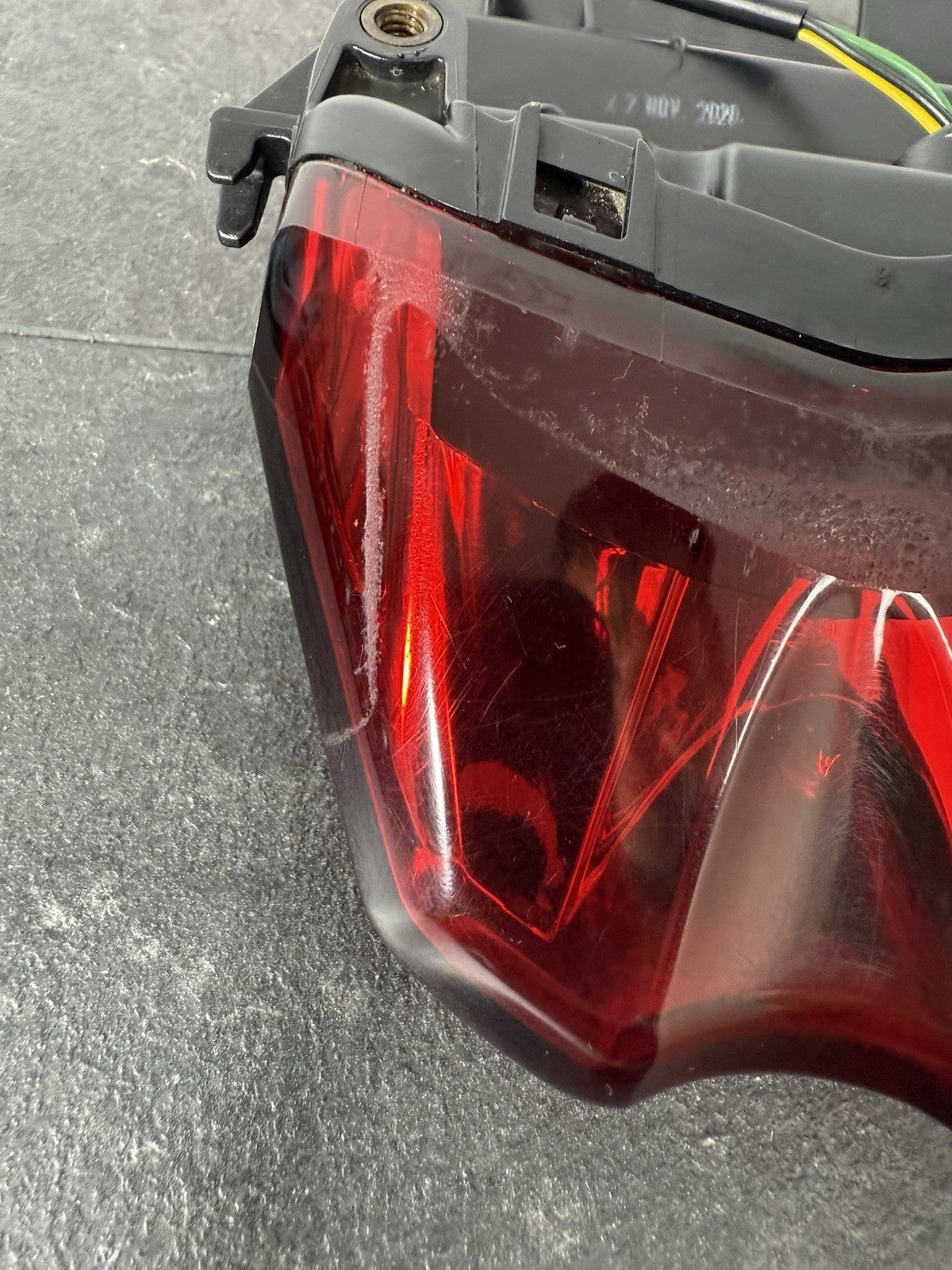 Triumph Street Triple 765 RS 2021 Rear Light Brake Light 21650 Miles 2020-2022