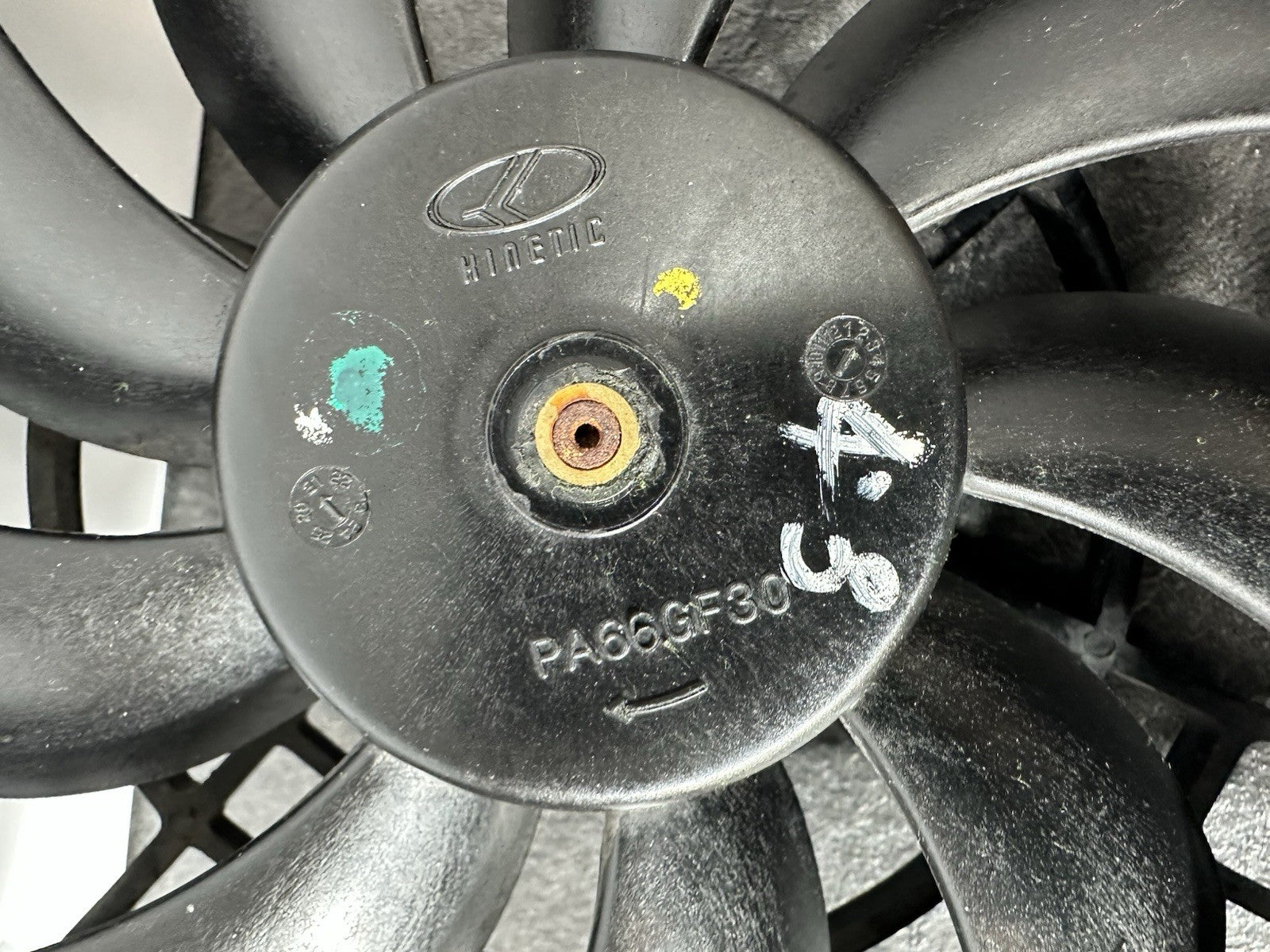 Aprilia RS660 2021 Radiator Fan Cooling Fan Only 6220 Miles 2022-2025 OEM