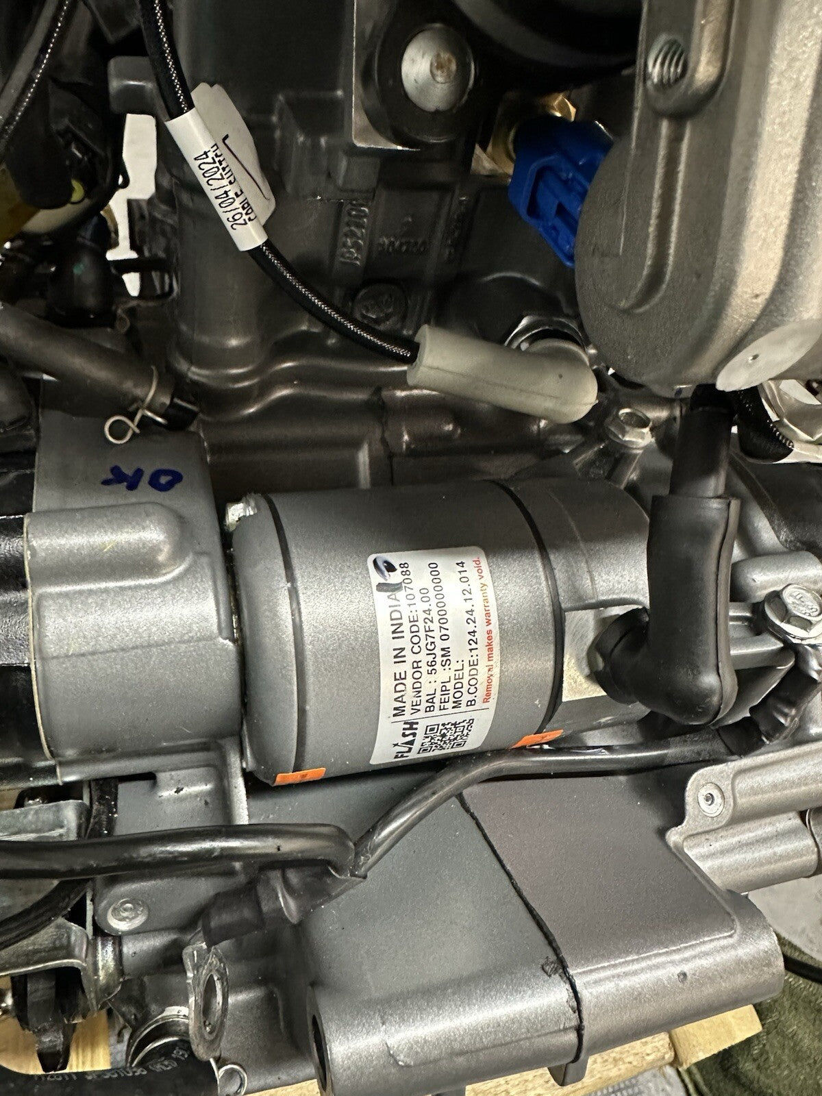 KTM Duke 125 Engine And Wiring Loom 2024 ONLY 51 miles from new KTM 125 Engine