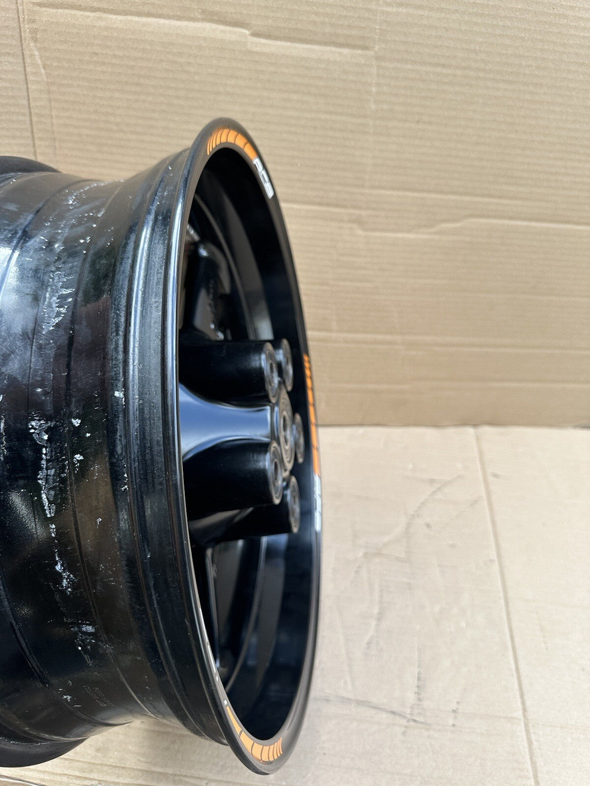 KTM RC 8 RC8 1190 2008 - 2011 Rear Wheel Rim 17 x 6.0 Brembo Black KTM RC8 Rear