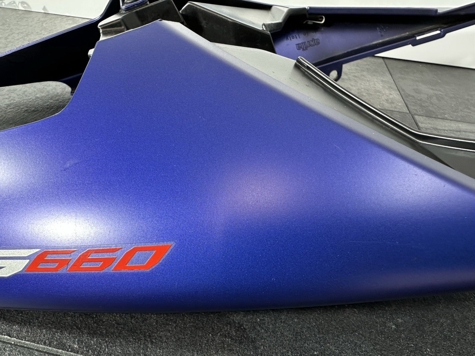 Aprilia RS660 2021 Left Right Rear Side Seat Fairings 6220 Miles 2022-2025 OEM