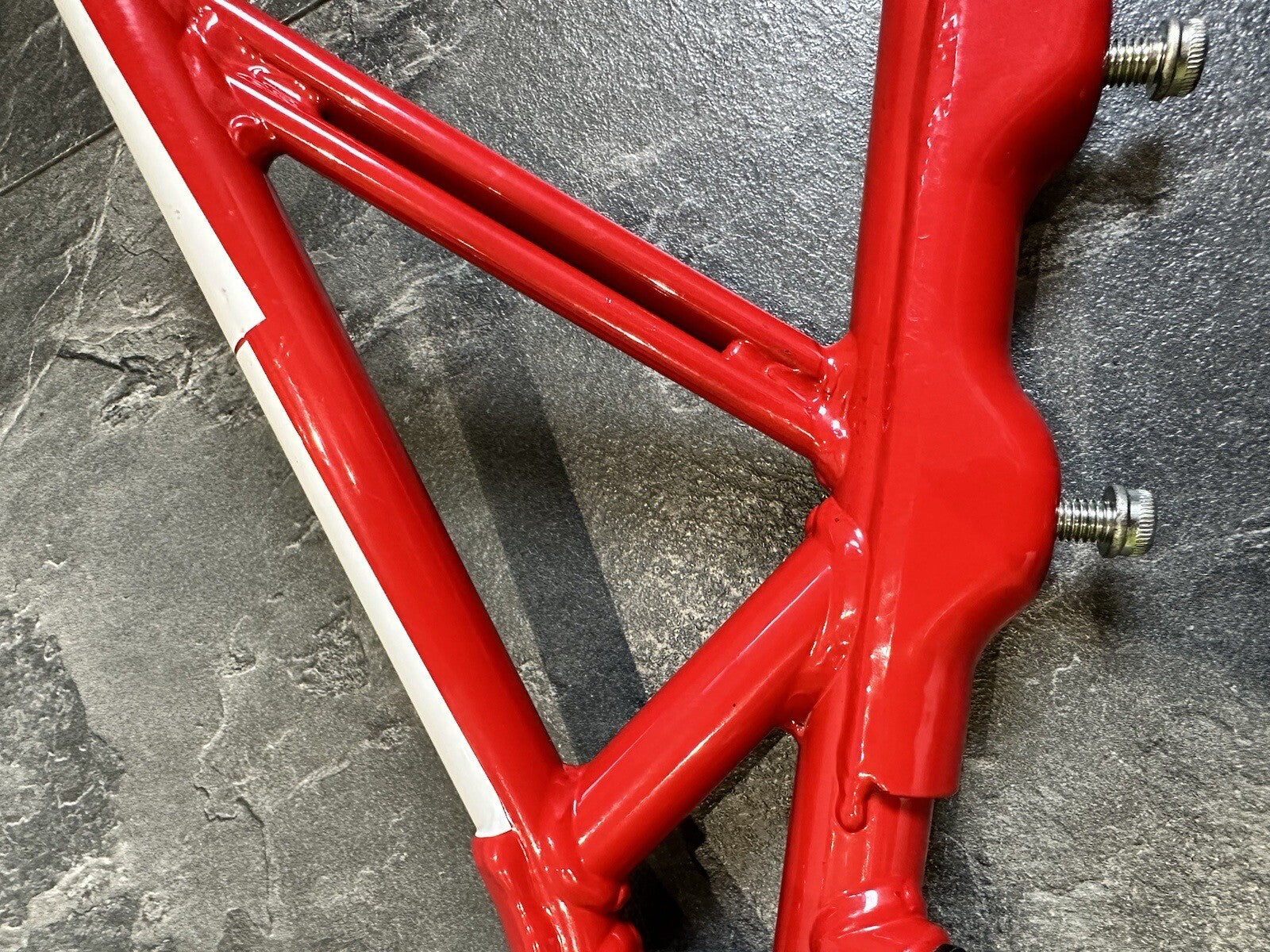 Ducati Multistrada V4 Pikes Peak 2022 Subframe Left Side Rear Frame Red 2023 OEM