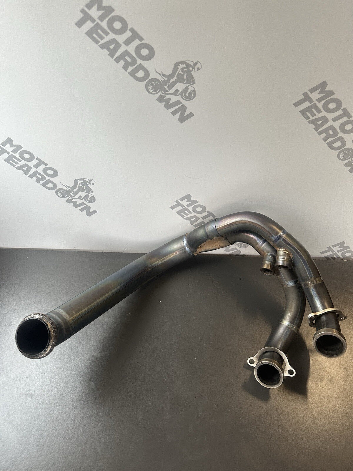 Motorcycle Exhaust Front Header Pipe Slip On Modified For ADV Duke 790