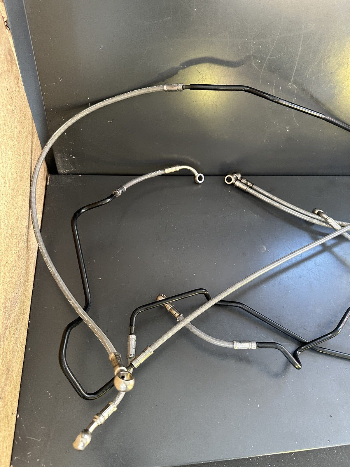 Triumph Street Triple 765 RS 2017 - Braided Hoses ABS Hoses OEM 765RS ABS Hoses