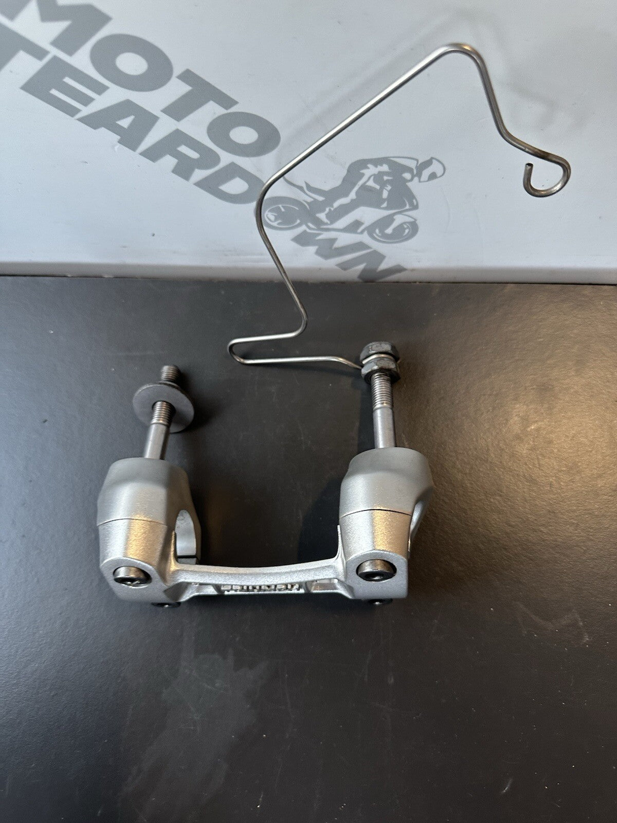 Triumph Street Triple 765S RS Handlebar Risers Clamps 9161mile 2017-2019 OEM