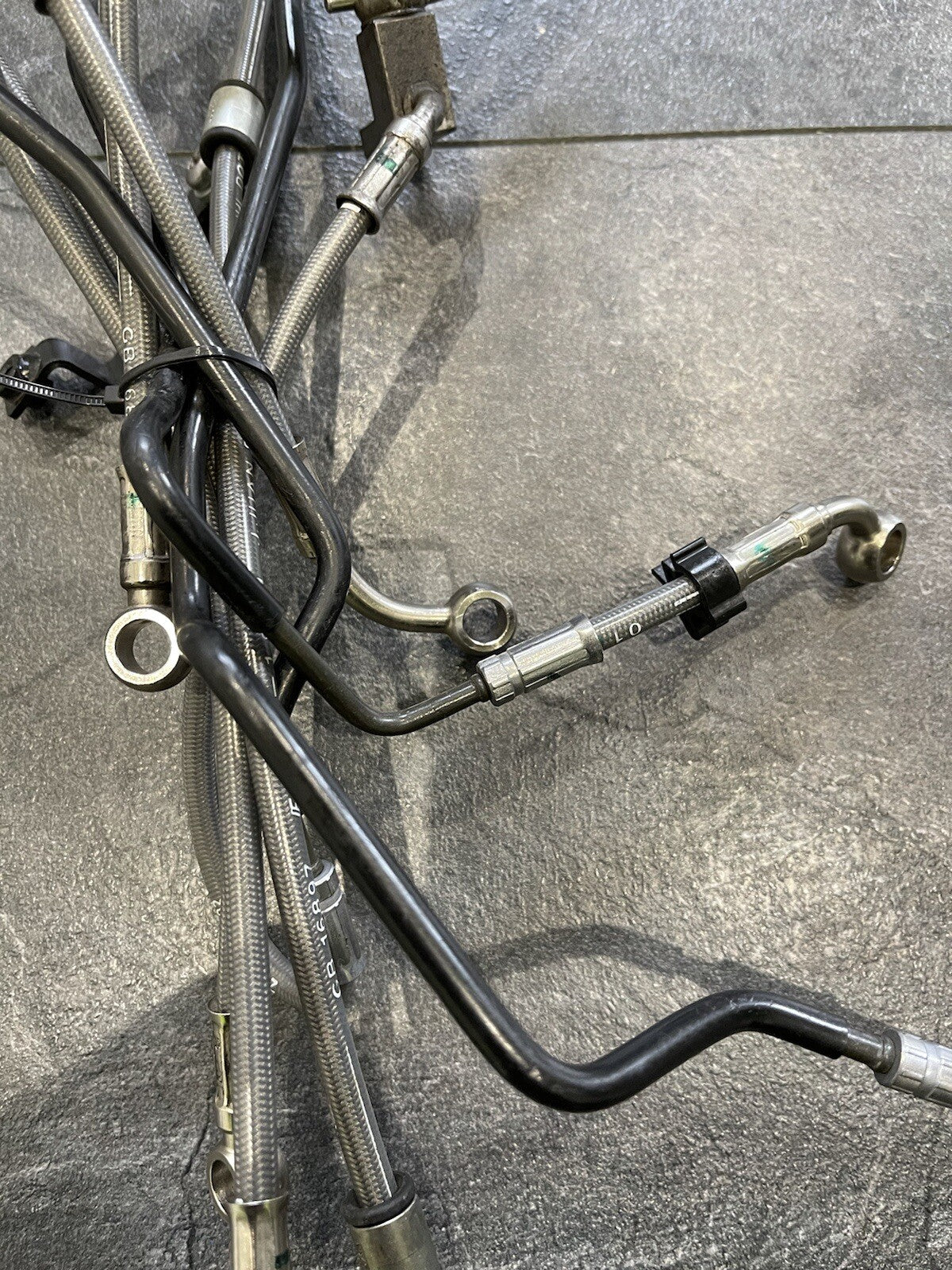 Triumph Street Triple RS 765 Braided Hoses Full Set ABS System OEM 2020-2021
