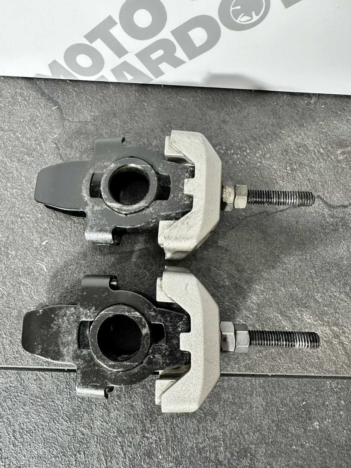 Triumph Trident 660 2022 Chain Tensioners Sliders 2962 Miles 2021-2024 OEM
