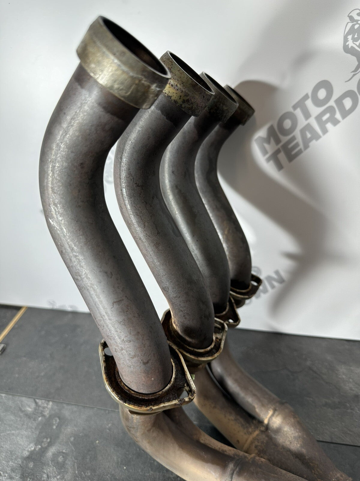 Suzuki GSXR 1000 2014 Exhaust Downpipes Header Pipes 22774 Miles 2009-2016 OEM