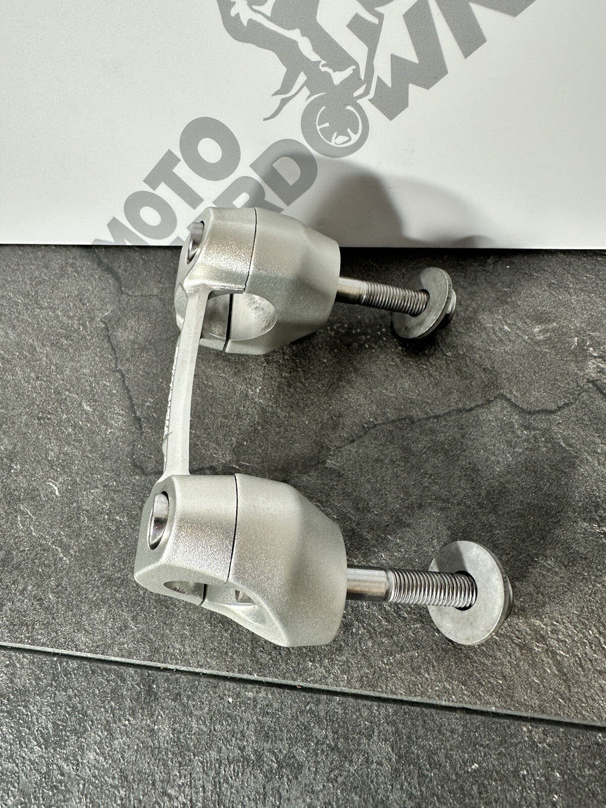 Triumph Street Triple 765 RS 2017 Handlebar Risers Clamps 10580 Miles 2018-2024
