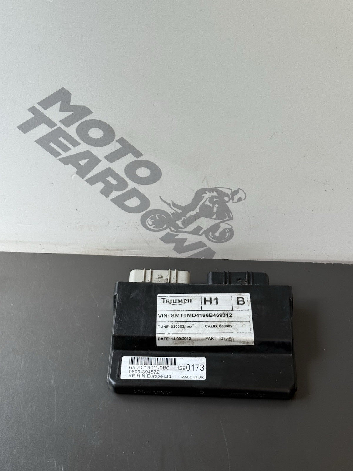 TRIUMPH STREET TRIPLE 675R ECU CDI ELECTRICAL CONTROL UNIT 2008-2011 675R ECU