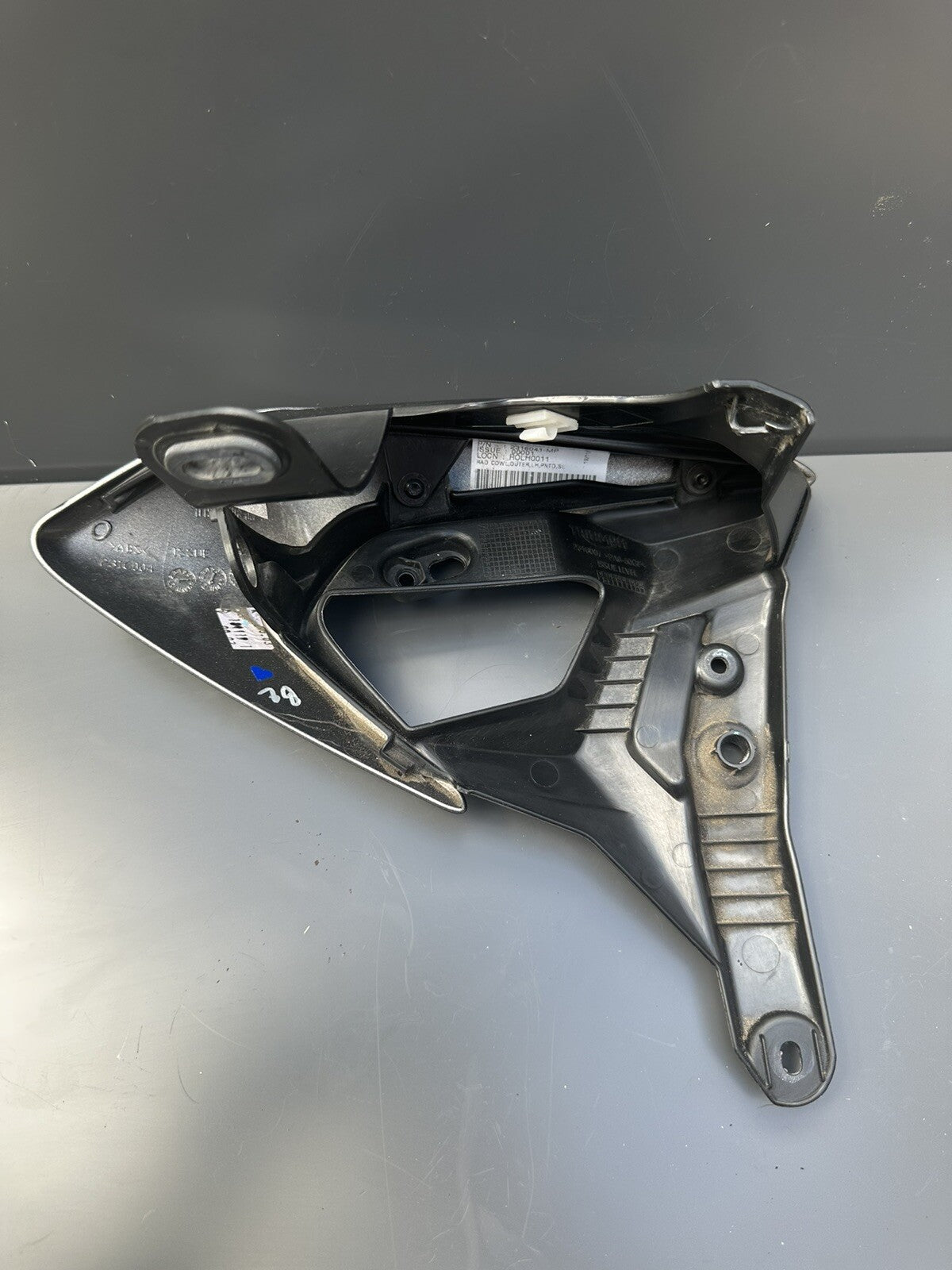2020 Triumph Street Triple 765 RS T2316004 T2316007 Left Front fairing - CRACKED