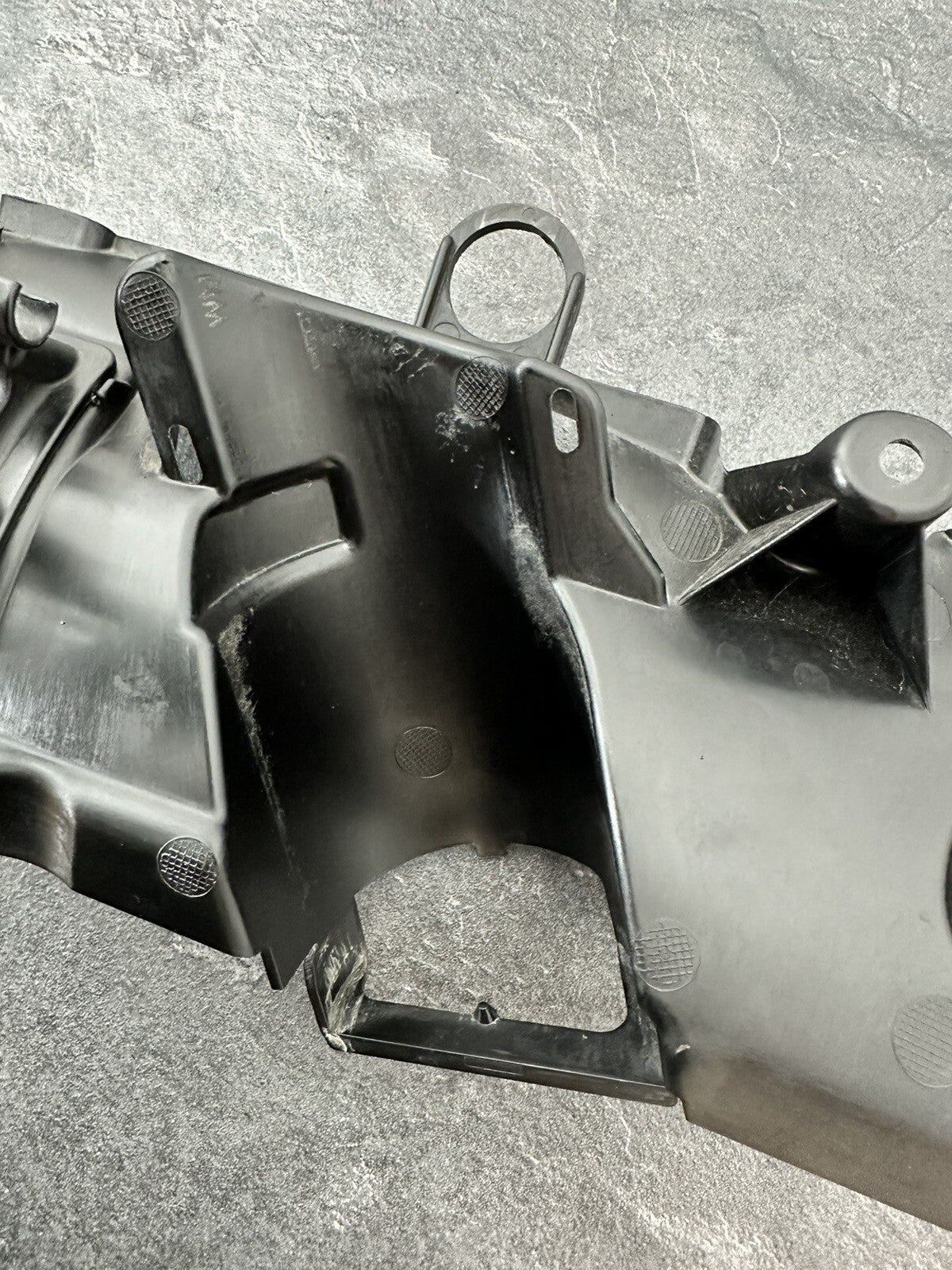 BMW S1000R 2017 EVAP Bracket Radiator Shroud Splash Guard 2018-2021 3534 Miles