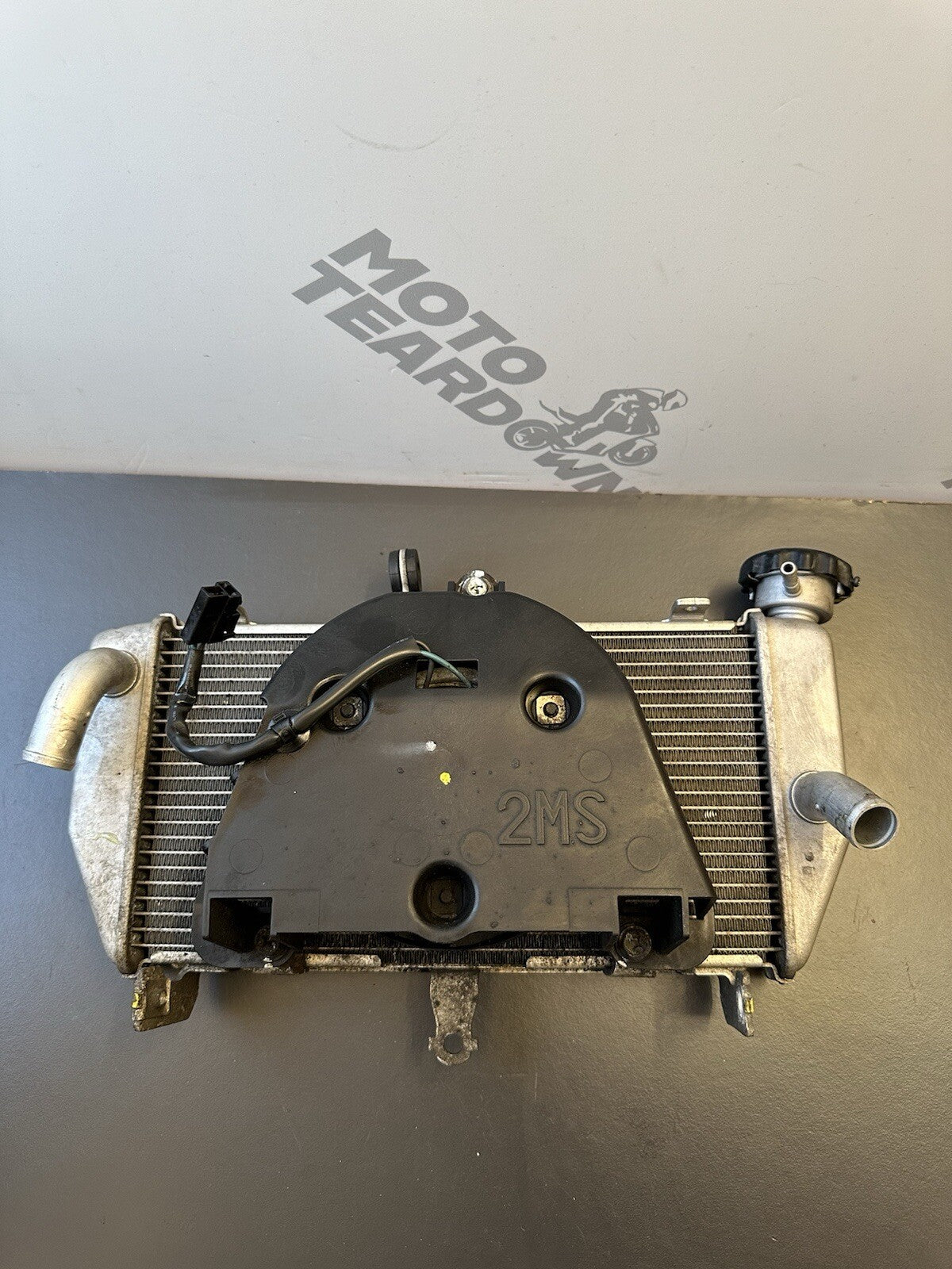 YAMAHA MT-03 RADIATOR Yamaha MT03 Radiator And Fan OEM 2020- MT03 Radiator
