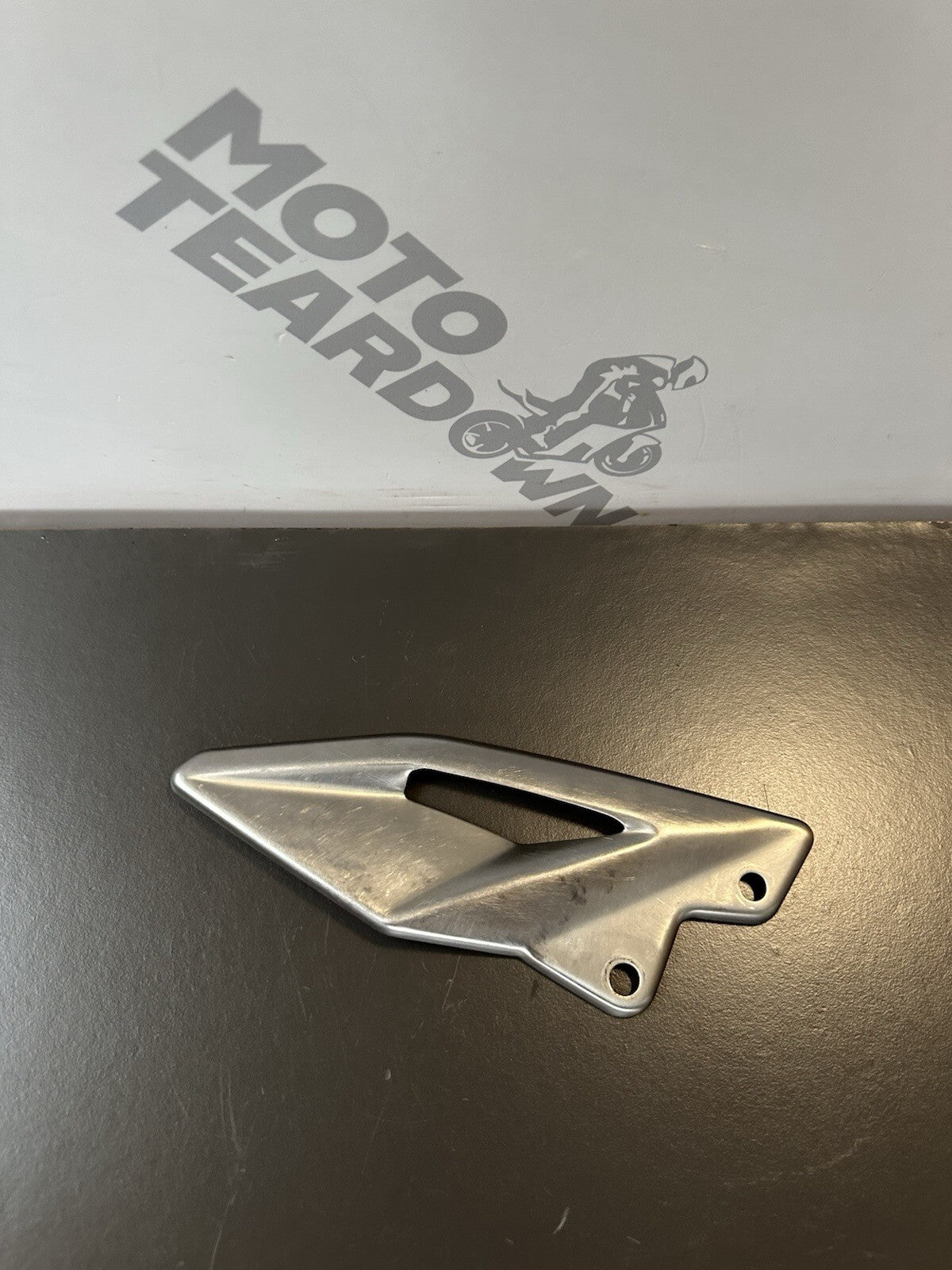 Triumph Street Triple 765S ABS 2017 - 2019 Right Side Heel Guard Plate 765RS OEM