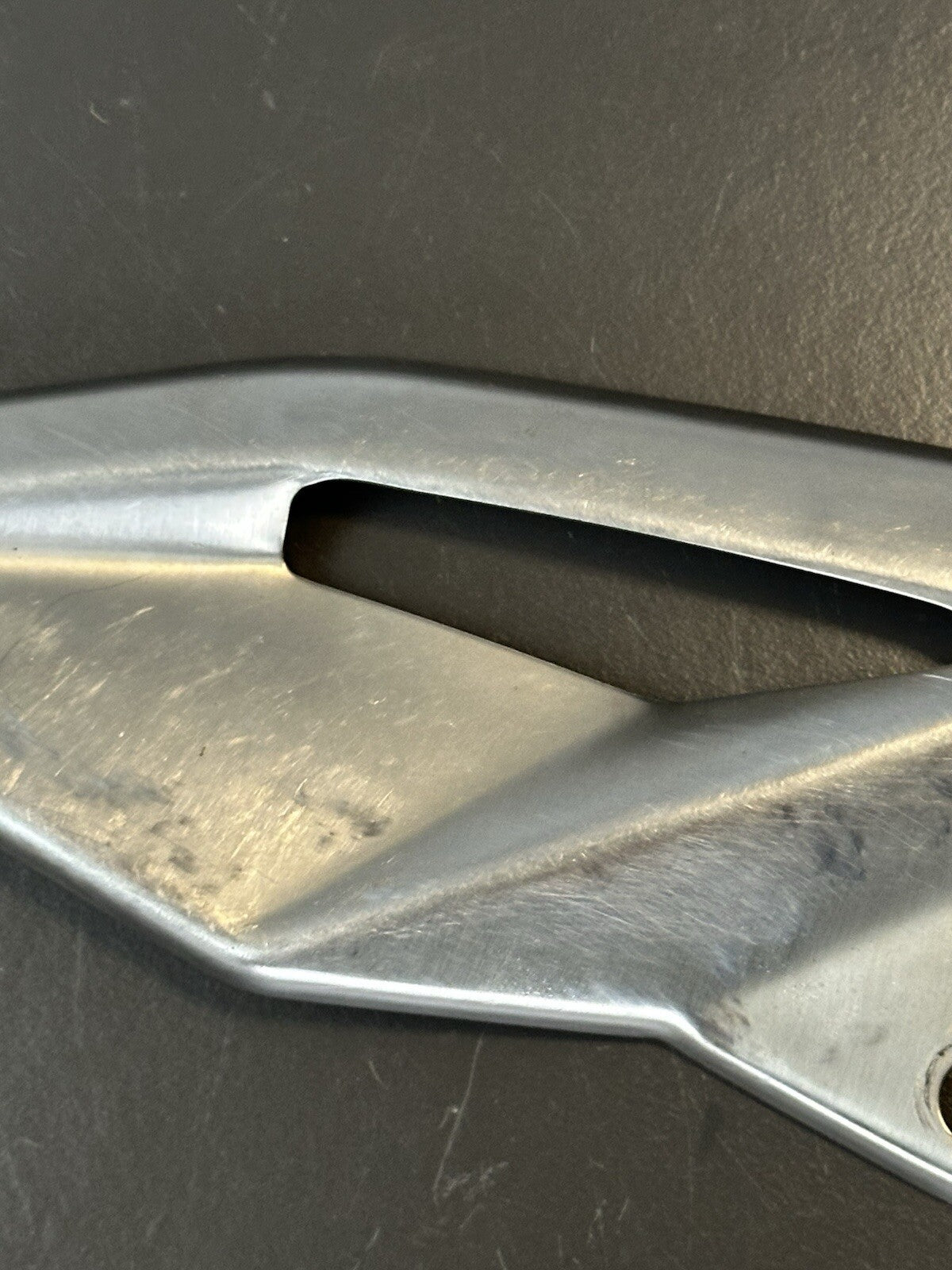 Triumph Street Triple 765S ABS 2017 - 2019 Right Side Heel Guard Plate 765RS OEM