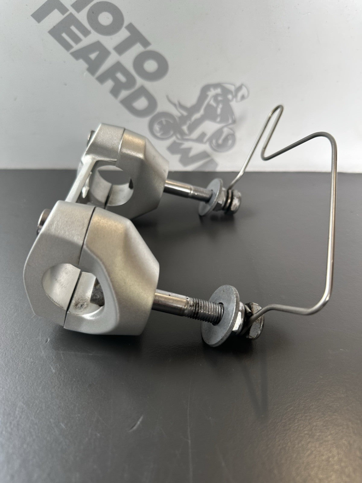 Triumph Street Triple 765R 765S 765RS Handlebar Risers Clamps 2017-2019 OEM