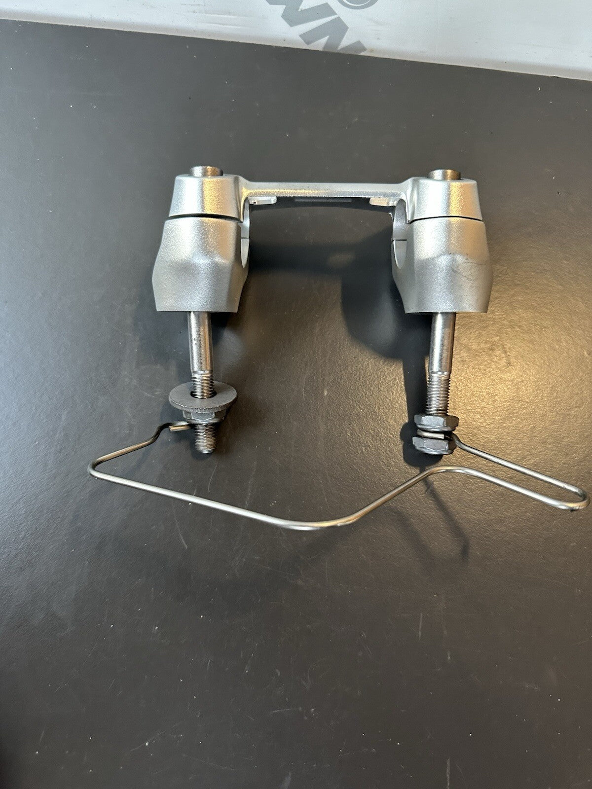 Triumph Street Triple 765S RS Handlebar Risers Clamps 9161mile 2017-2019 OEM