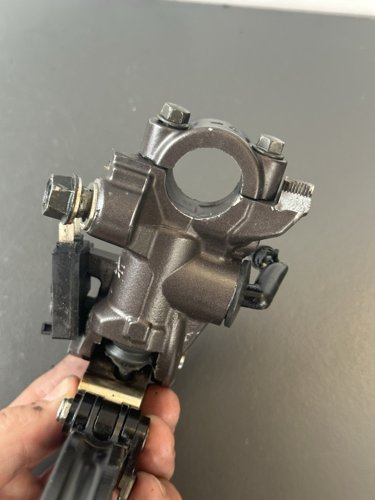 Honda CBR 1000 RR Front brake master cylinder 2004-2005 SPARES/REPAIRS DAMAGED