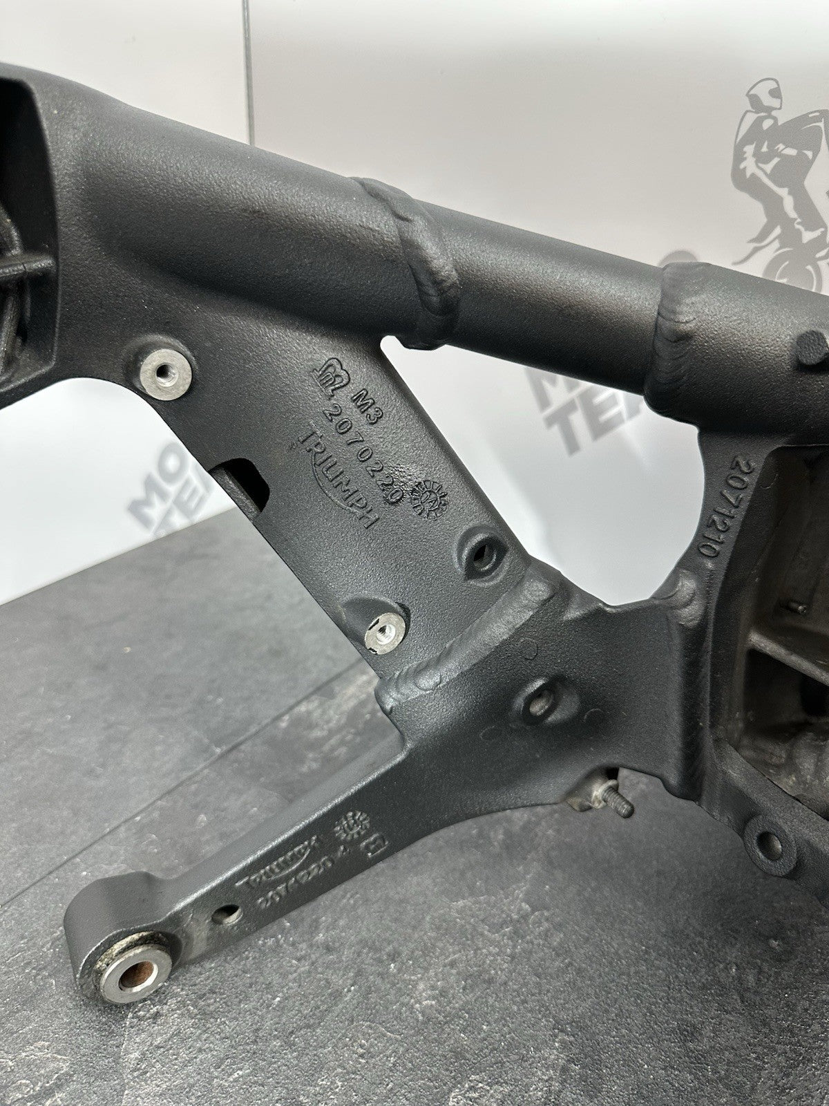 Triumph Street Triple 675 R 2015 Frame With V5 Main Frame 2013-2016 16470m CAT N
