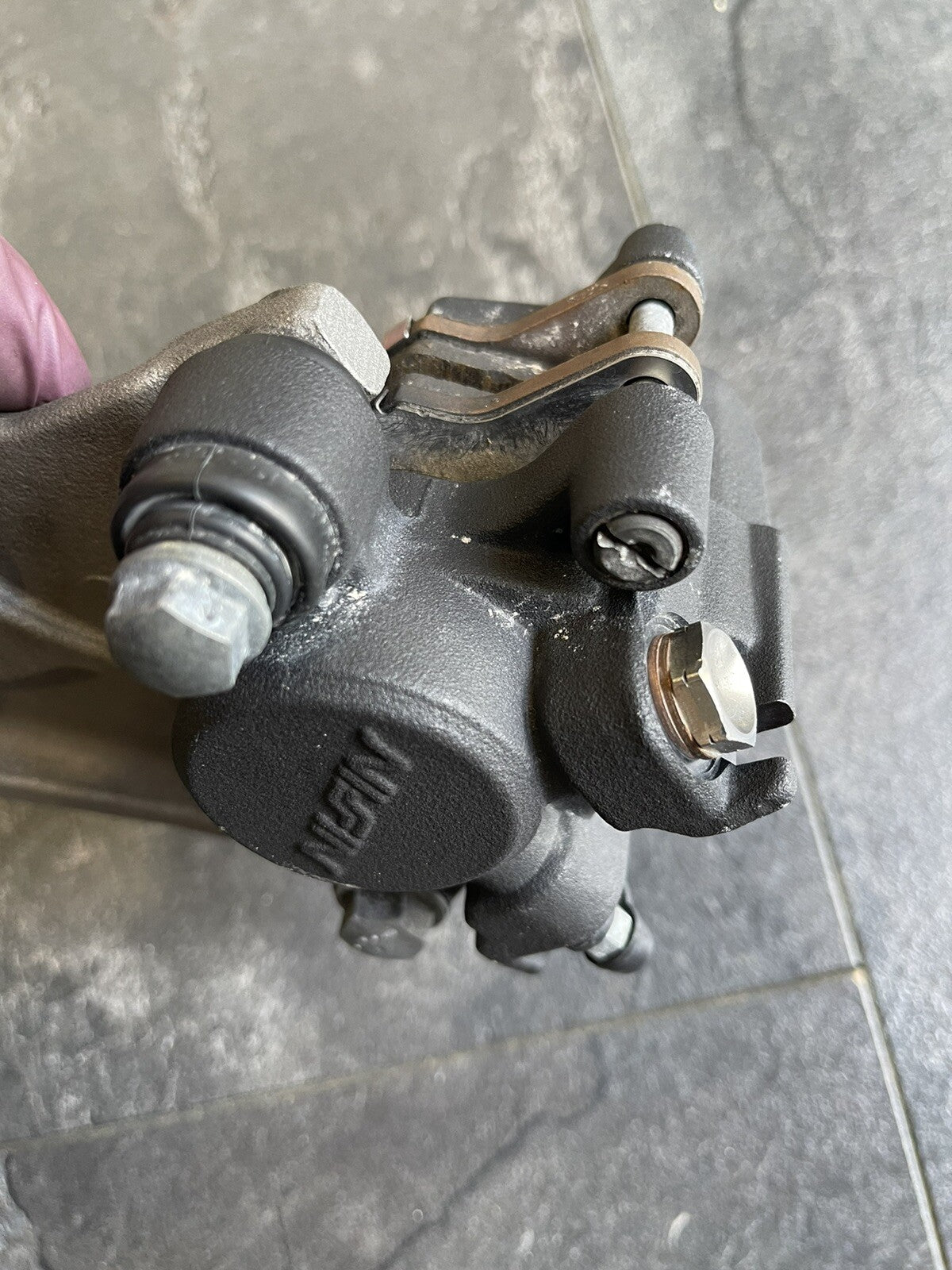 Yamaha MT10 SP 2019 Rear Brake Caliper NISSIN & Pads 10953 Mile R1 2CR 2017-2021