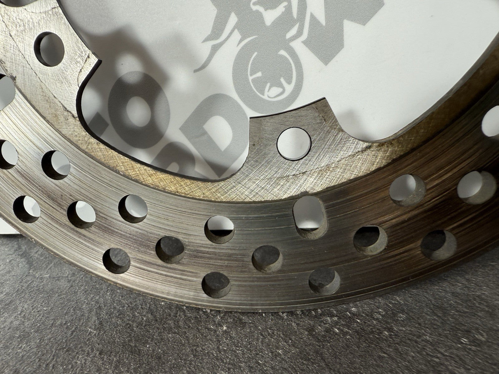 Aprilia RS660 2021 Rear Brake Disc Rotor Only 6220 Miles 2022-2025 OEM