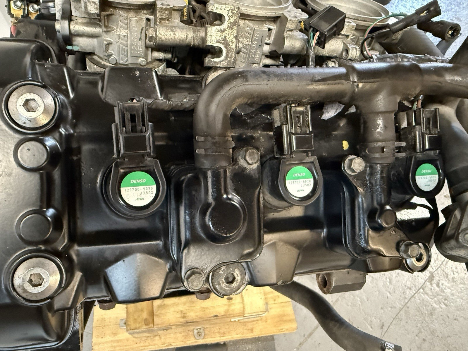 Triumph Street Triple 675R Engine 17,009 MILES 2010 675R Engine And Wiring Loom