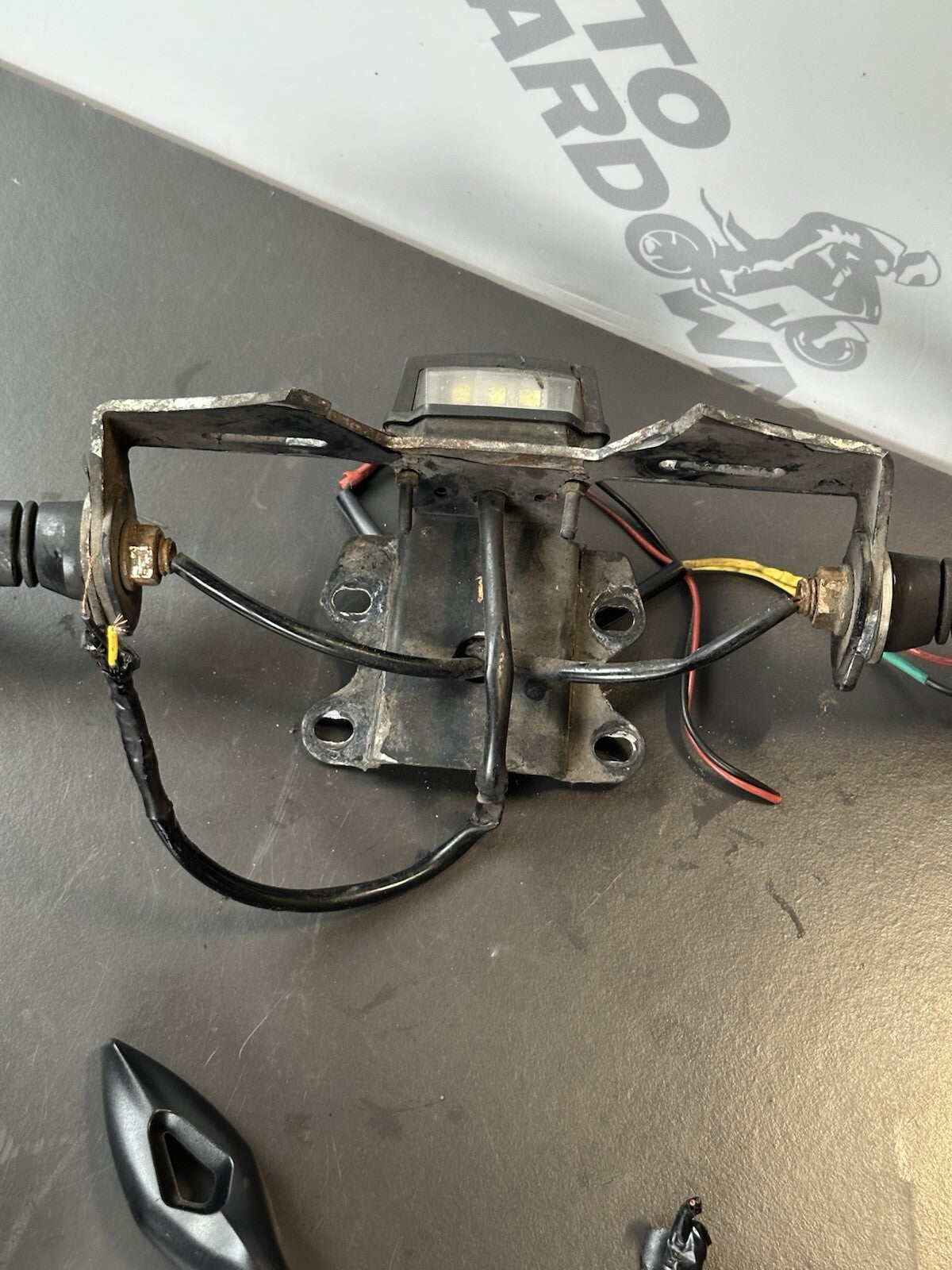 Yamaha MT07 tail tidy And Indicators Number Plate Holder And Indicators SPARES