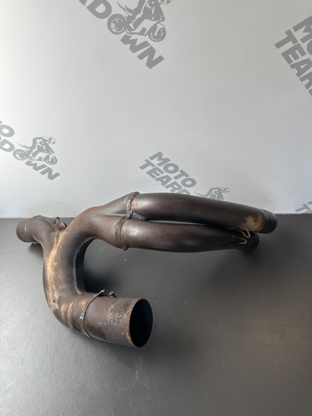 Aprilia Tuono V4 1100 Factory Exhaust Link Pipes Manifold RSV4 2017 OEM EXHAUST