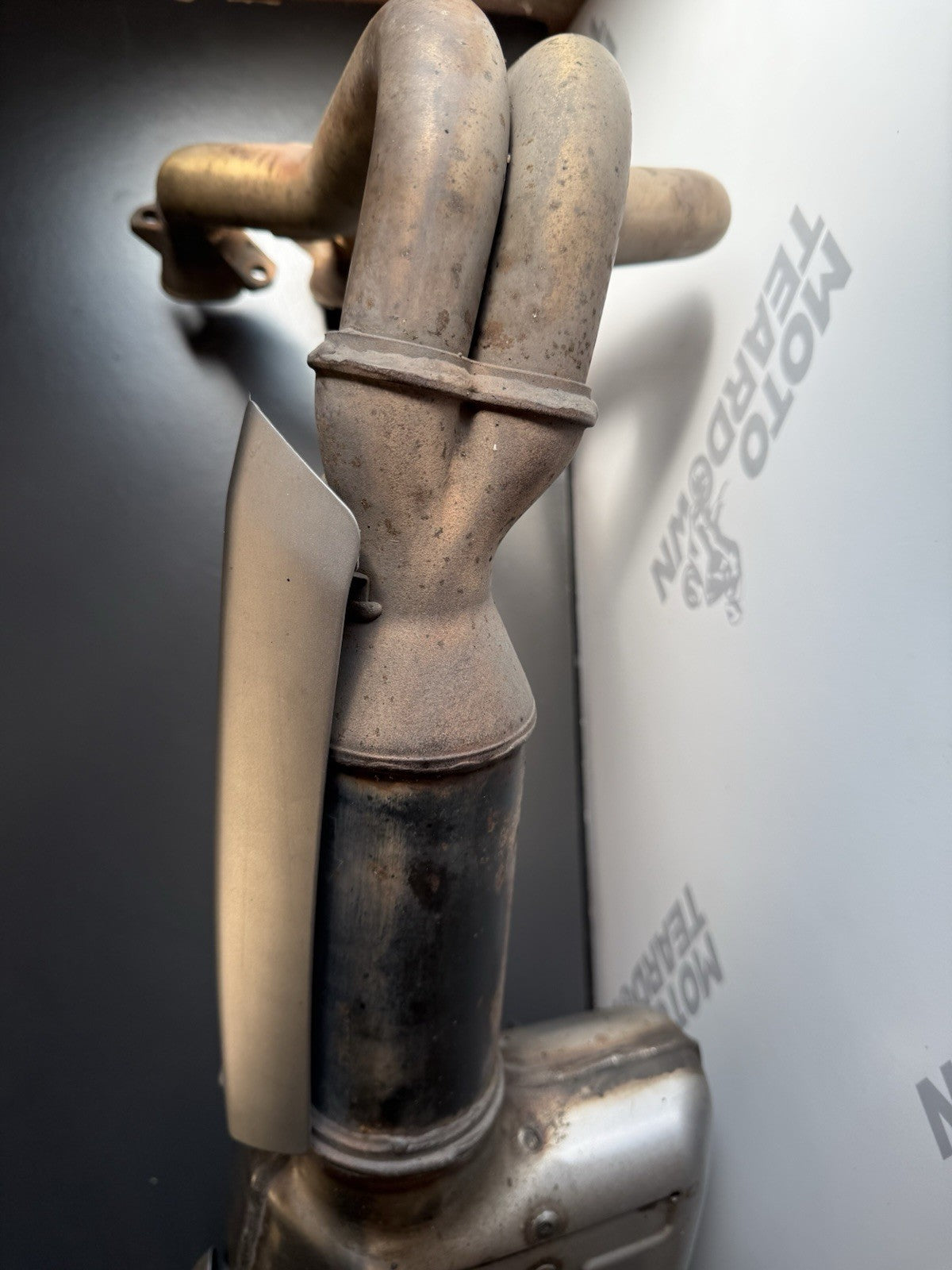 Triumph Trident 660 Exhaust System Downpipes Headers 2021-2024 Trident Exhaust