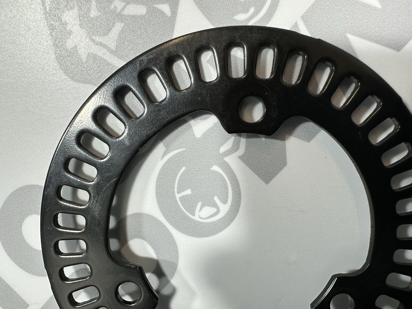 Yamaha R7 690 2024 Rear ABS Ring Disc Brake Rotor Only 1784 Miles 2022 2023 OEM