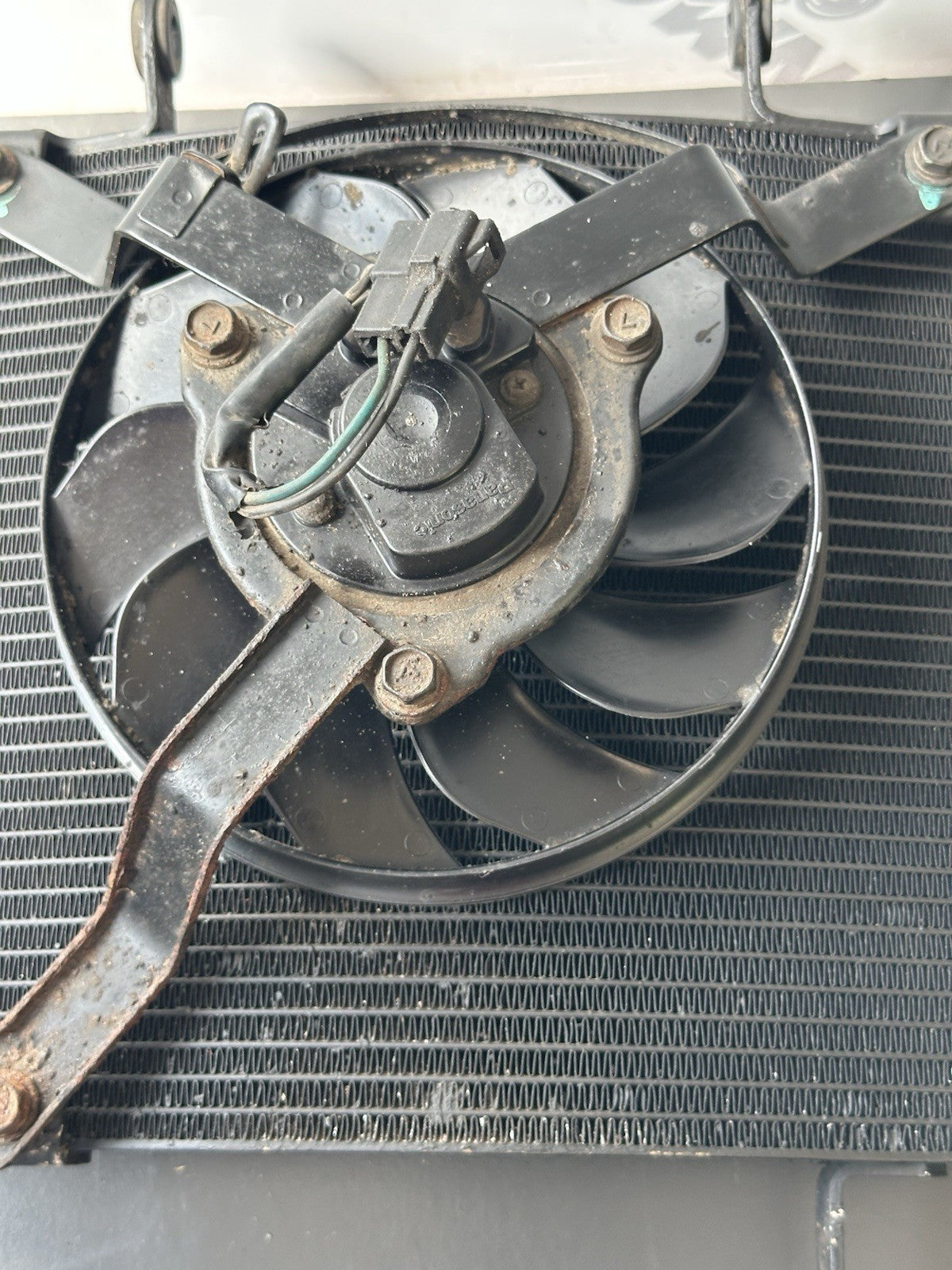 Triumph Street Triple 675 R 2015 Radiator & Fan Rad 2013-2016 READ DESCRIPTION