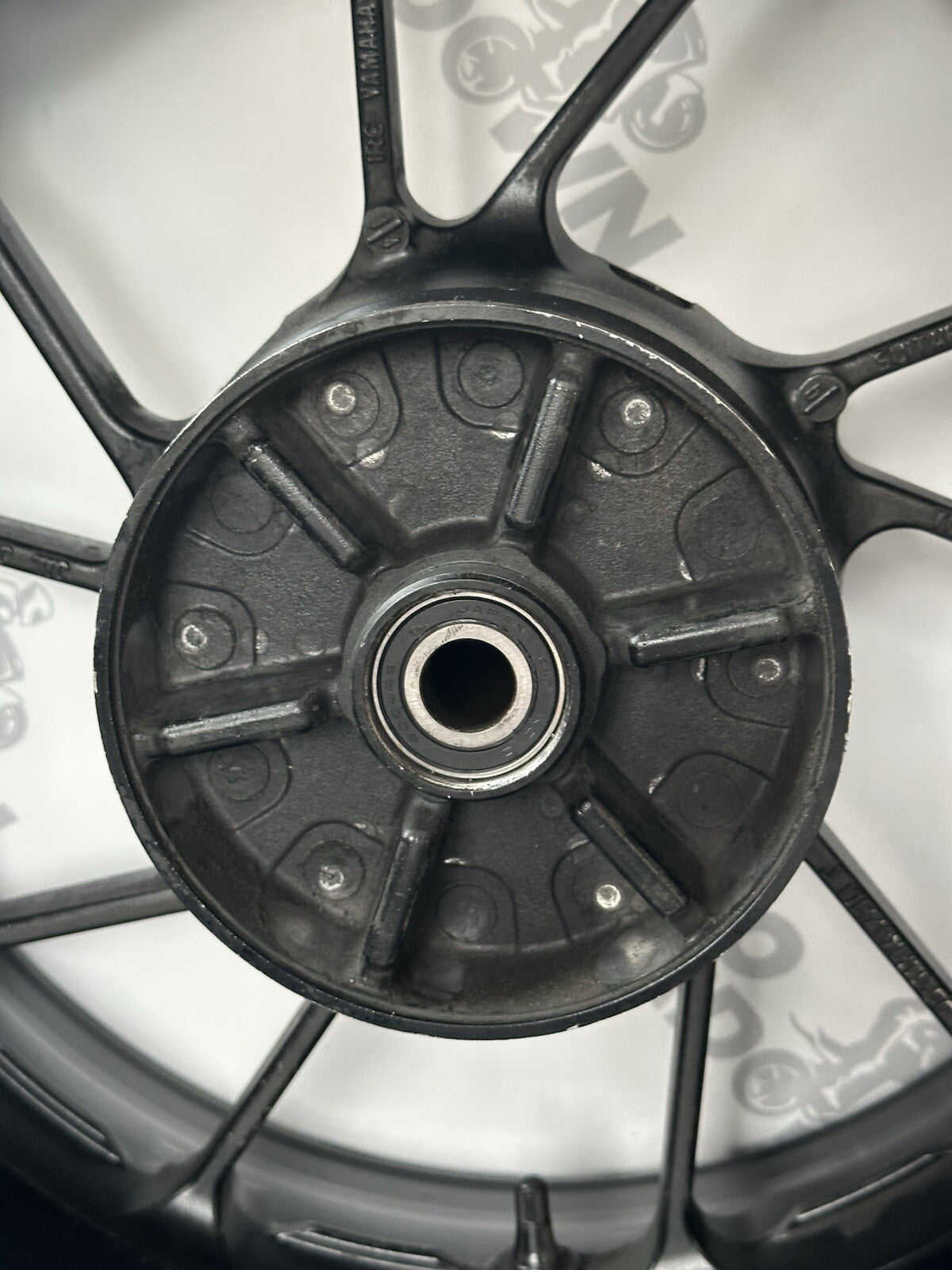 Yamaha MT07 ABS 2014 - 2017 Rear Wheel Rim Ever So Slightly Out Of Alignment OEM